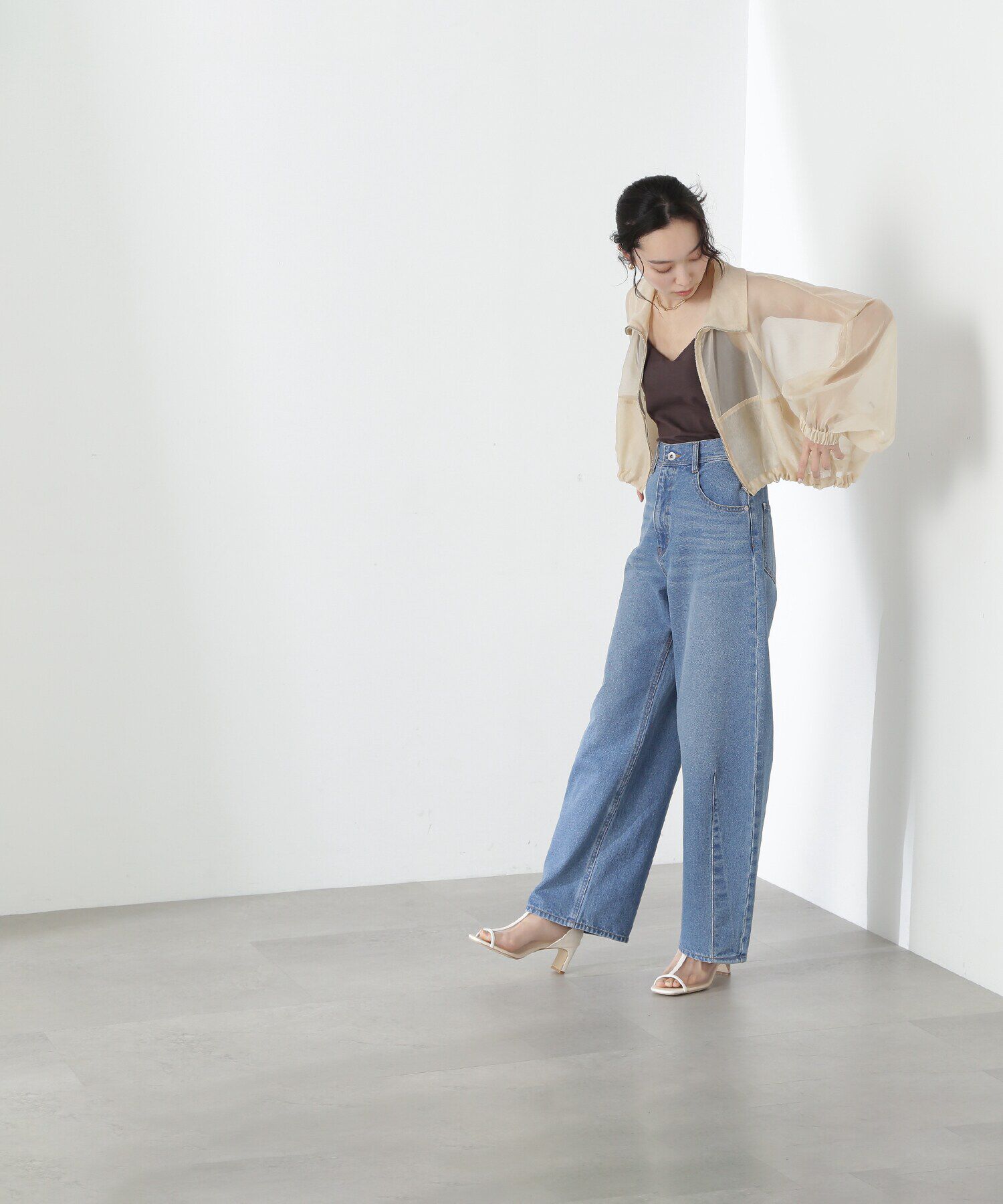  「Wingコラボカップ付きキャミソール」|Tシャツ・カットソー|