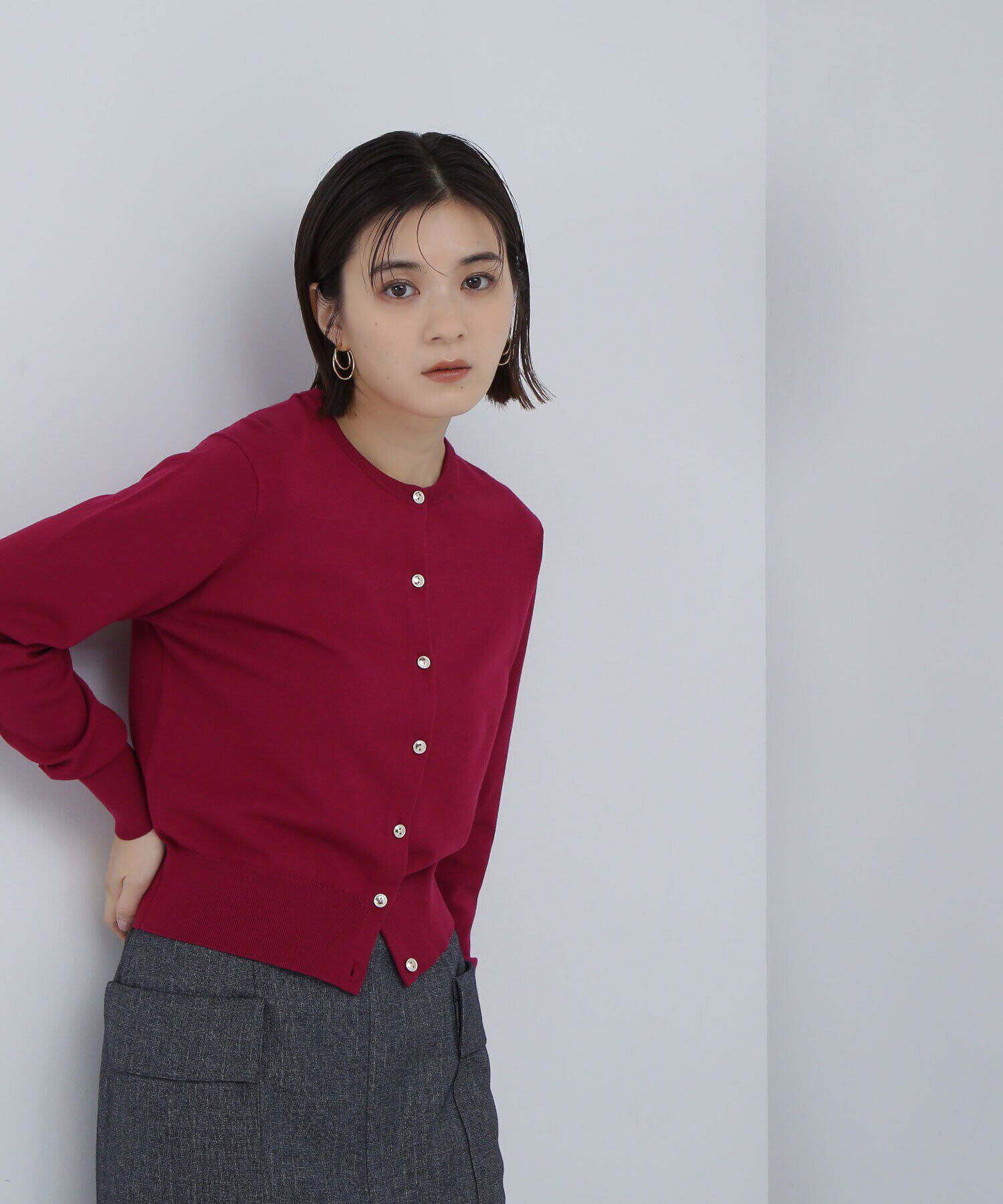  「オータムベーシックカーディガン」|ニット・セーター|