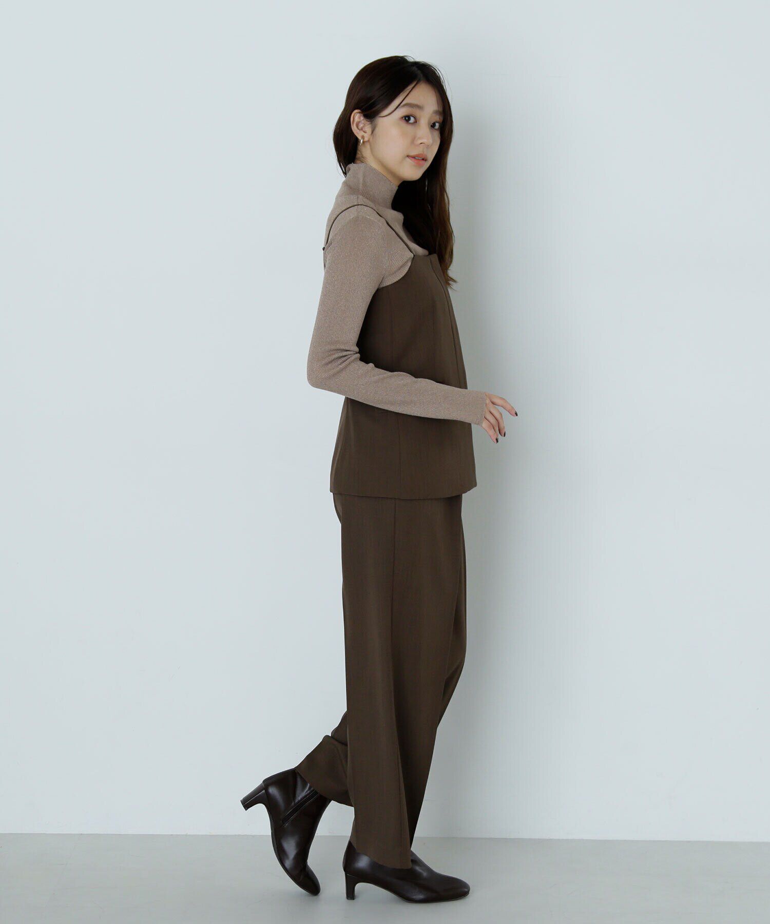  「マニッシュビスチェセットアップ」|ワンピース|