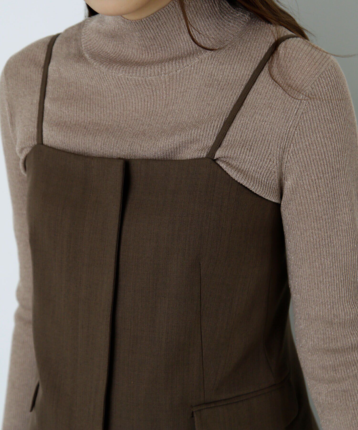  「マニッシュビスチェセットアップ」|ワンピース|