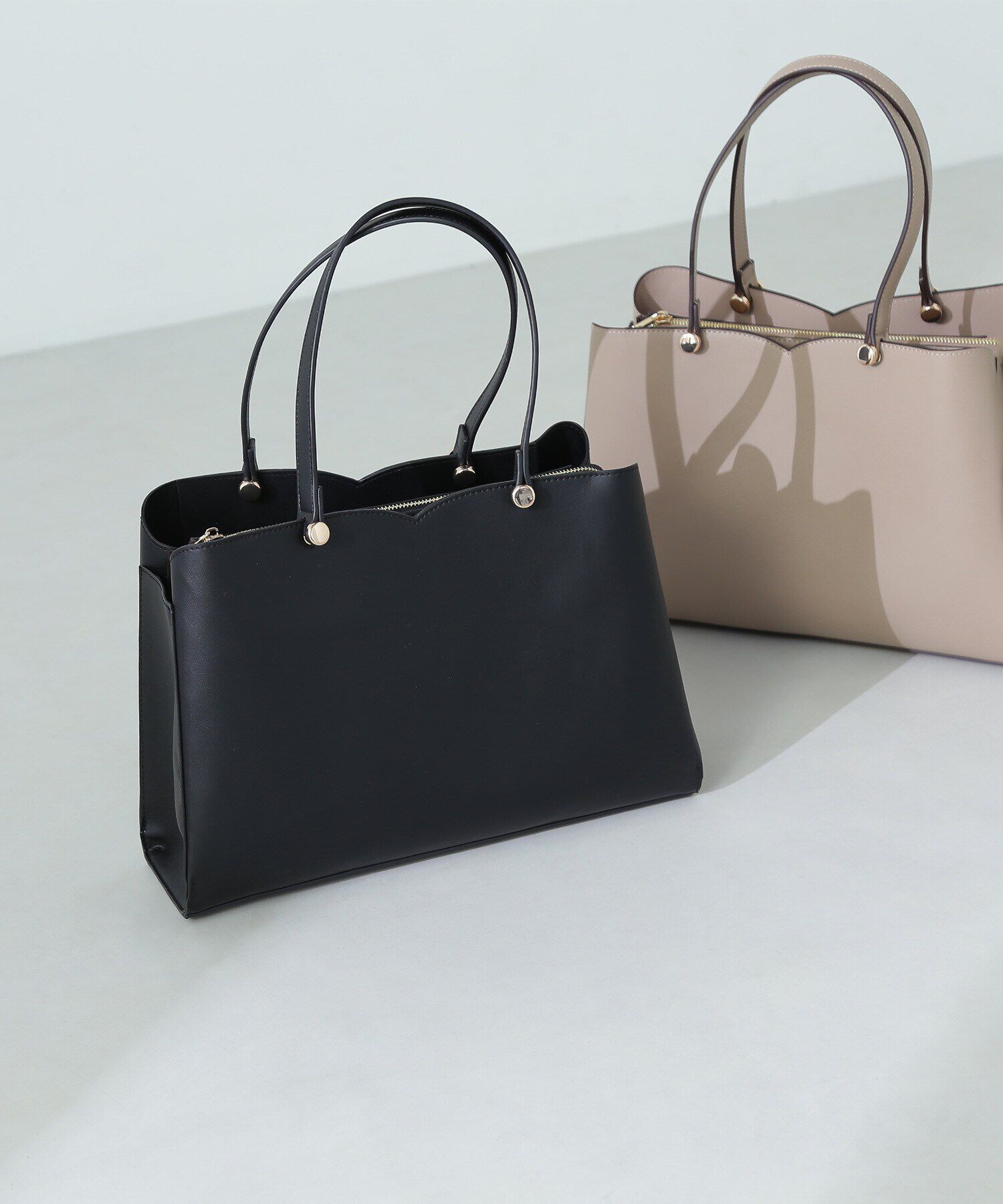  「ハートカットトートバッグ」|トートバッグ|クロ