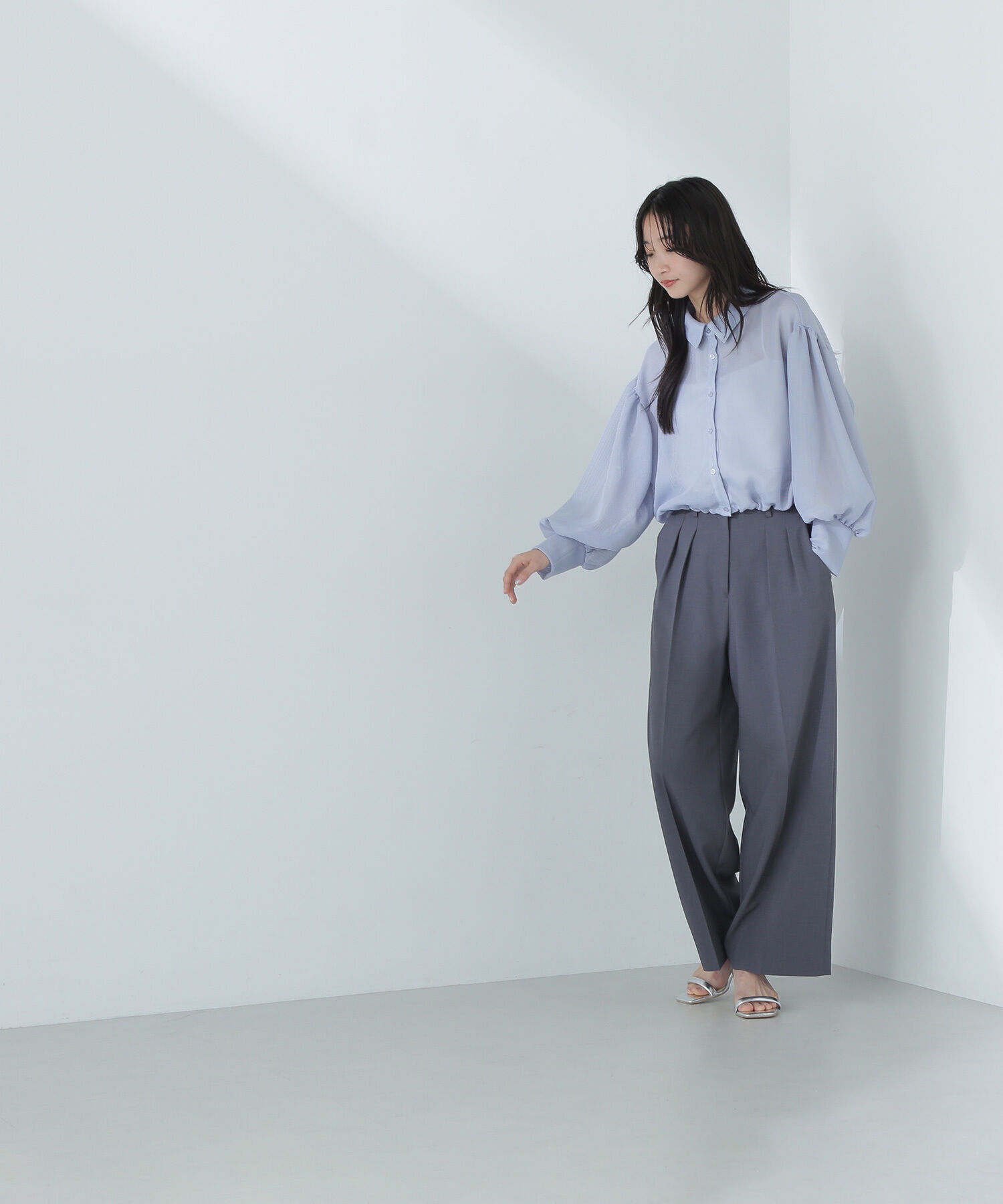  「マニッシュパンツシリーズ ツータックパンツ」|その他|