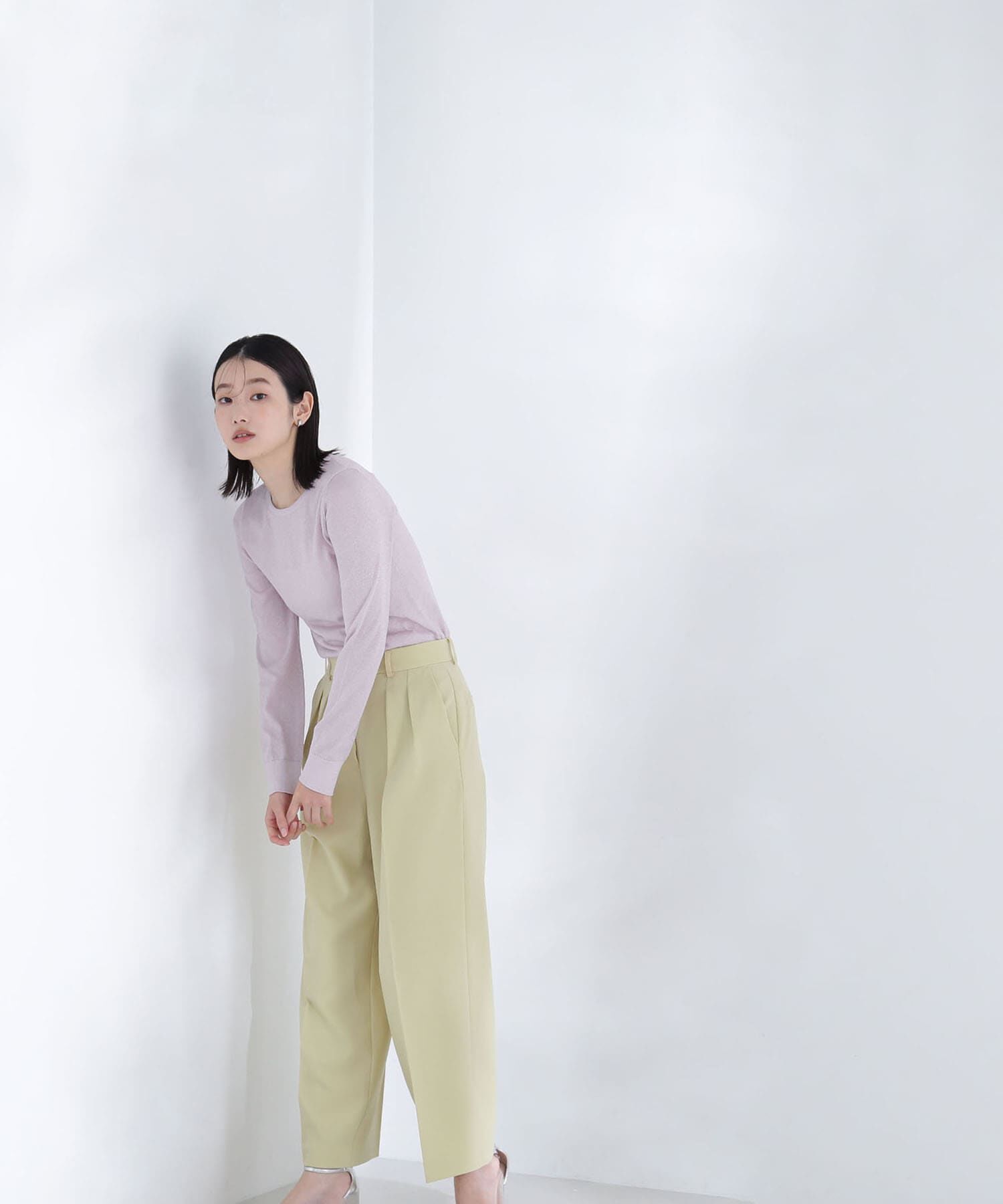  「マニッシュパンツシリーズ ツータックパンツ」|その他|レモネード