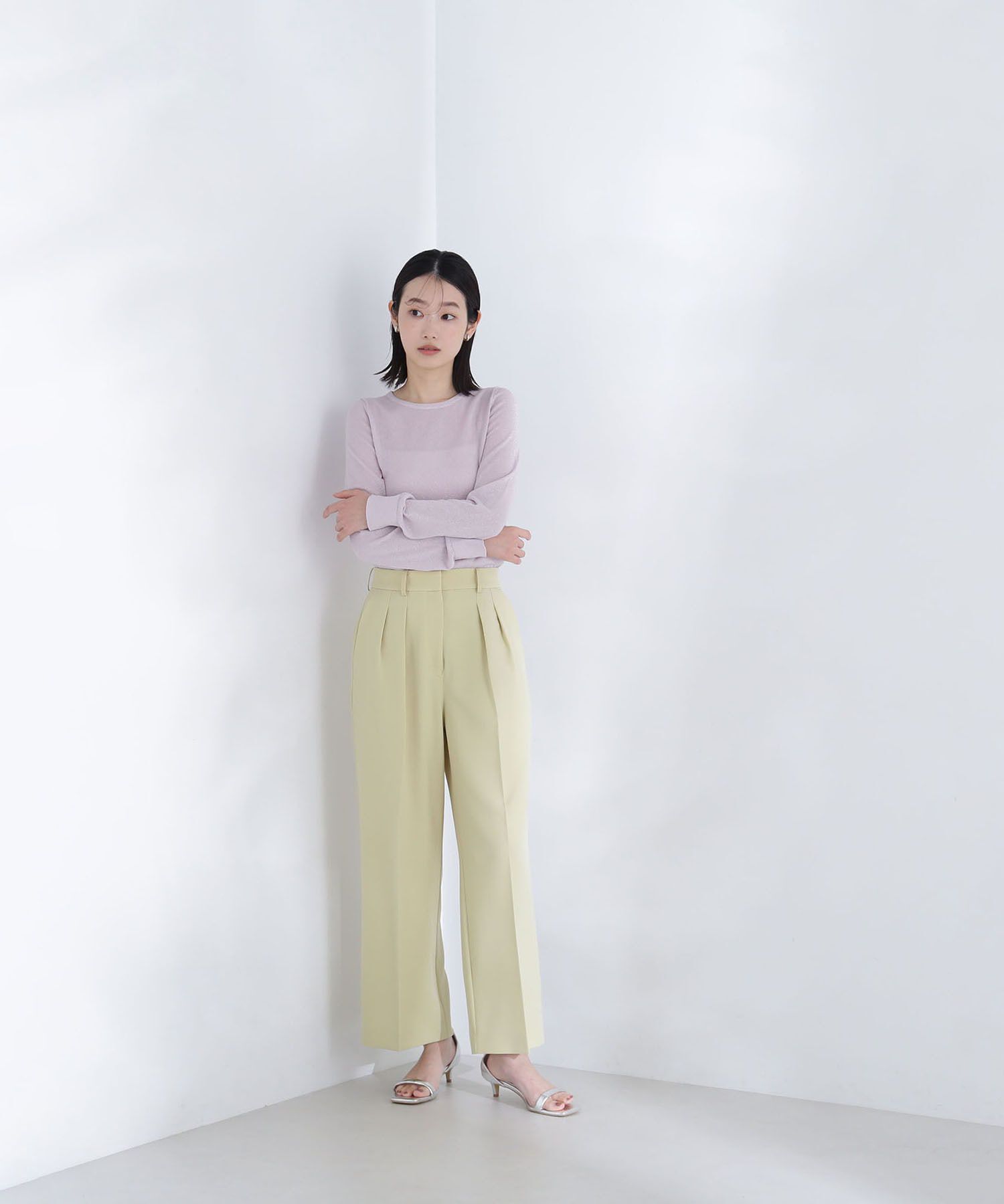  「マニッシュパンツシリーズ ツータックパンツ」|その他|