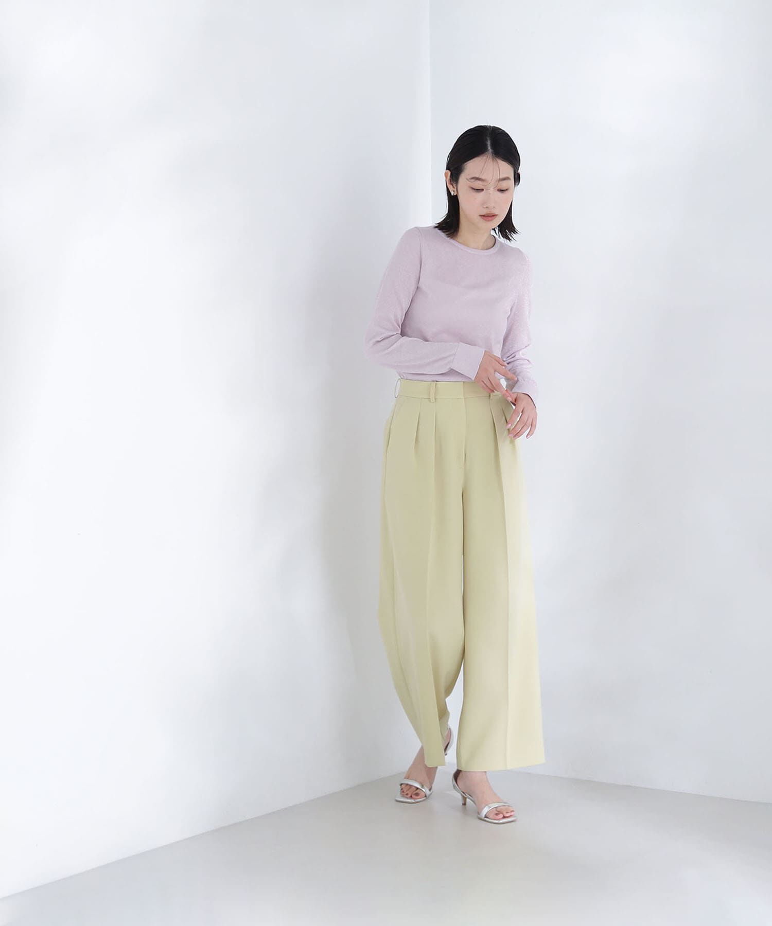  「マニッシュパンツシリーズ ツータックパンツ」|その他|