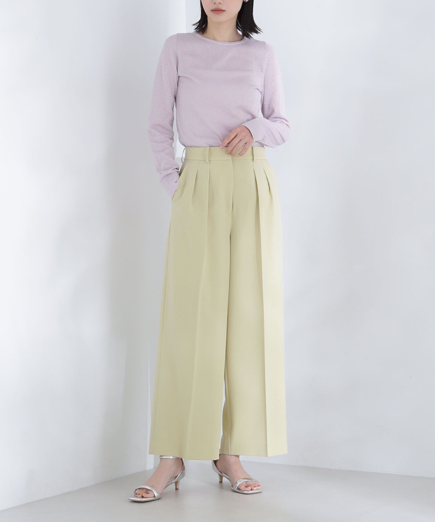  「マニッシュパンツシリーズ ツータックパンツ」|その他|