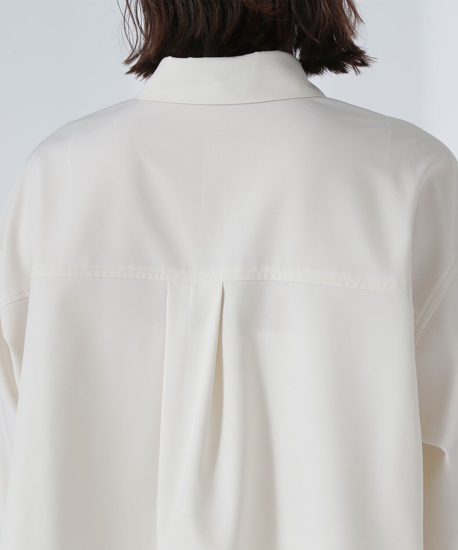  「クロップドシャツ＆フレアスカート」|ワンピース|