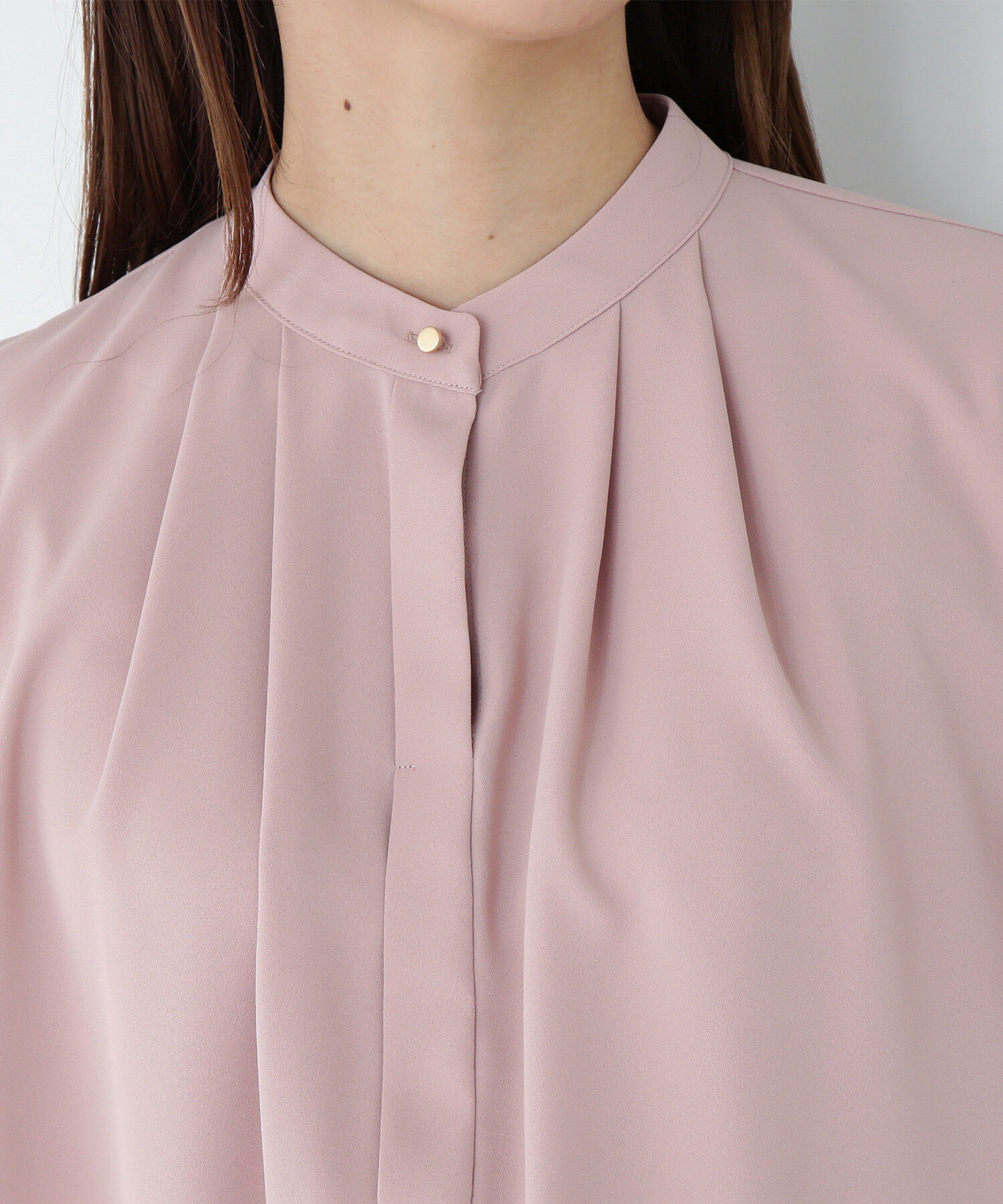  「フリルスリーブメタルポイントブラウス」|シャツ・ブラウス|