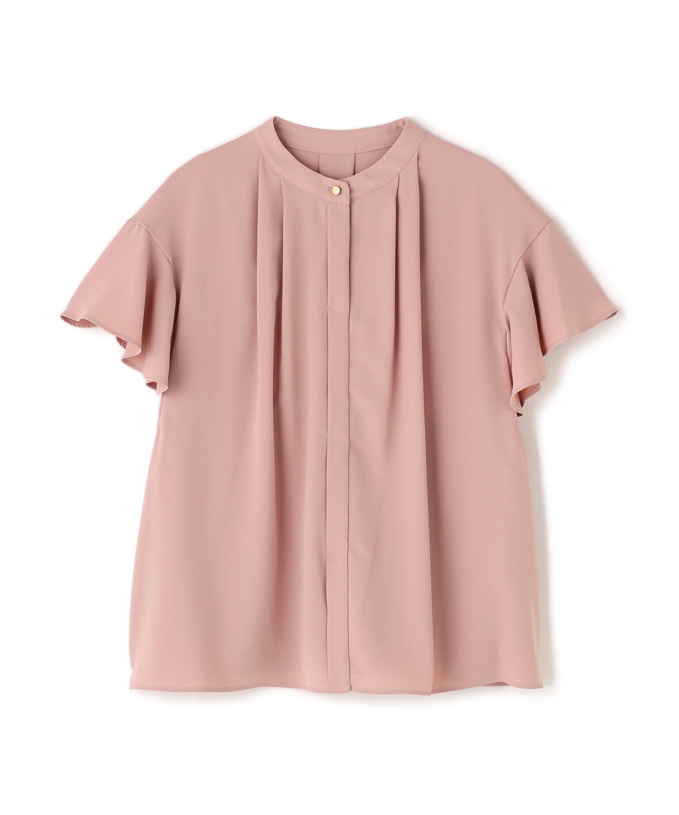  「フリルスリーブメタルポイントブラウス」|シャツ・ブラウス|