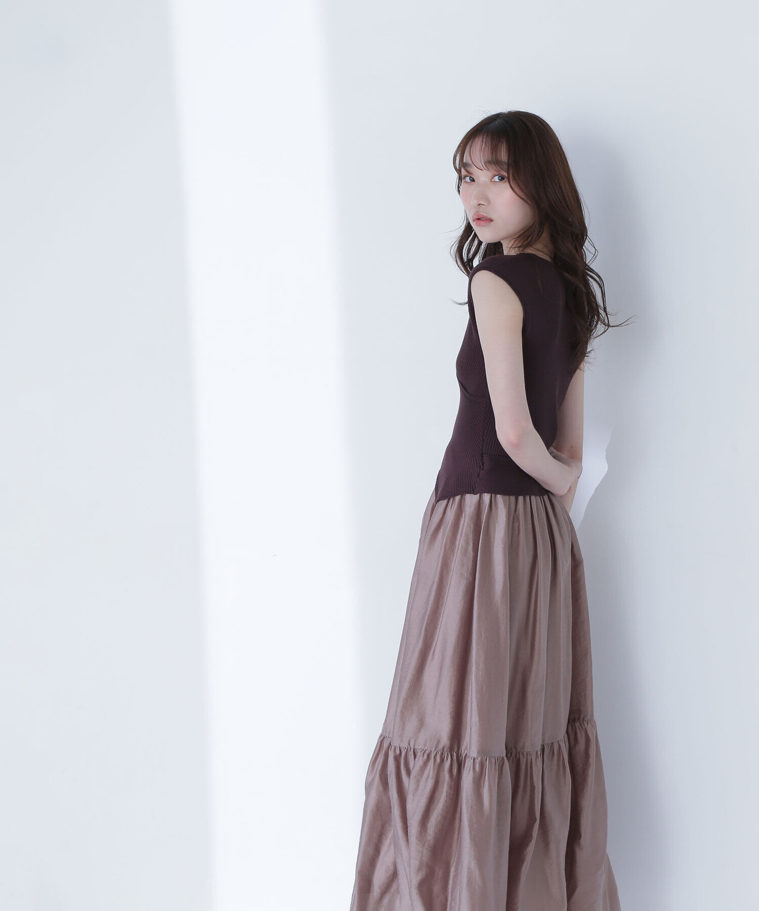  「カシュクールドッキングワンピース」|ワンピース|