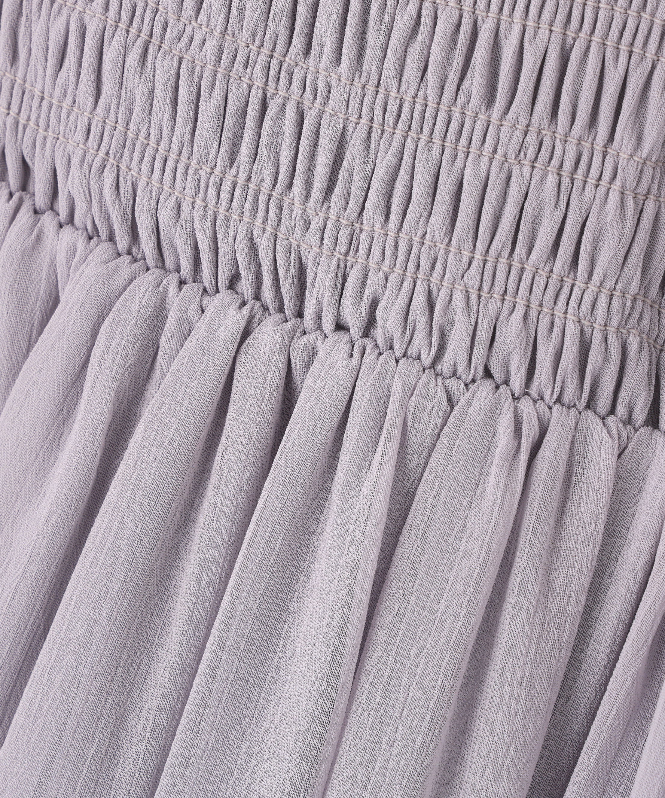  「フリルシャーリングキャミワンピース」|ワンピース|