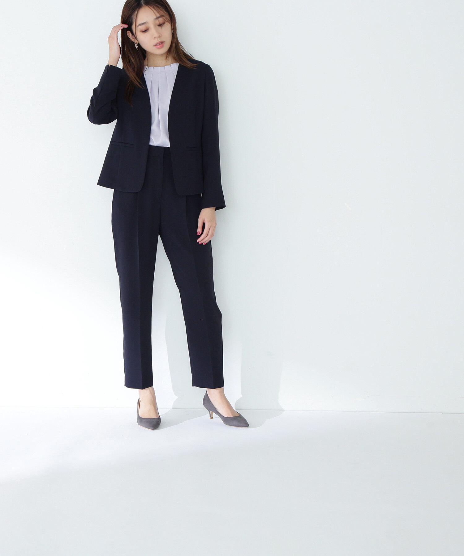  「ドビーツイル SETUP ノーカラージャケット」|その他|