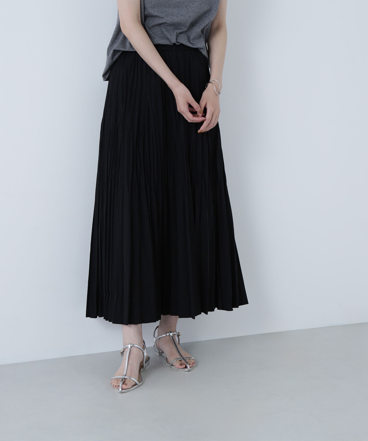  「ランダムプリーツスカート」|スカート|