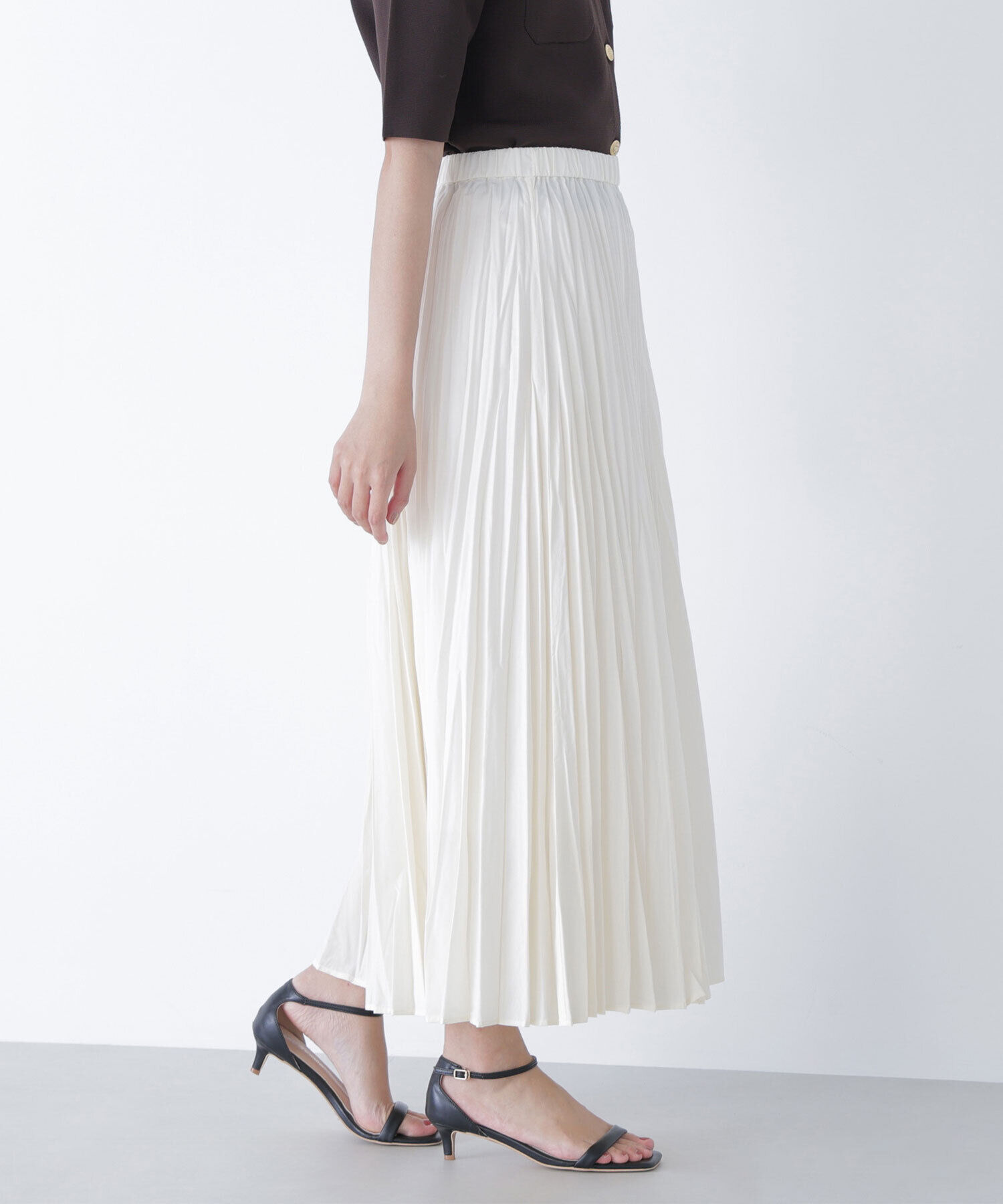  「ランダムプリーツスカート」|スカート|