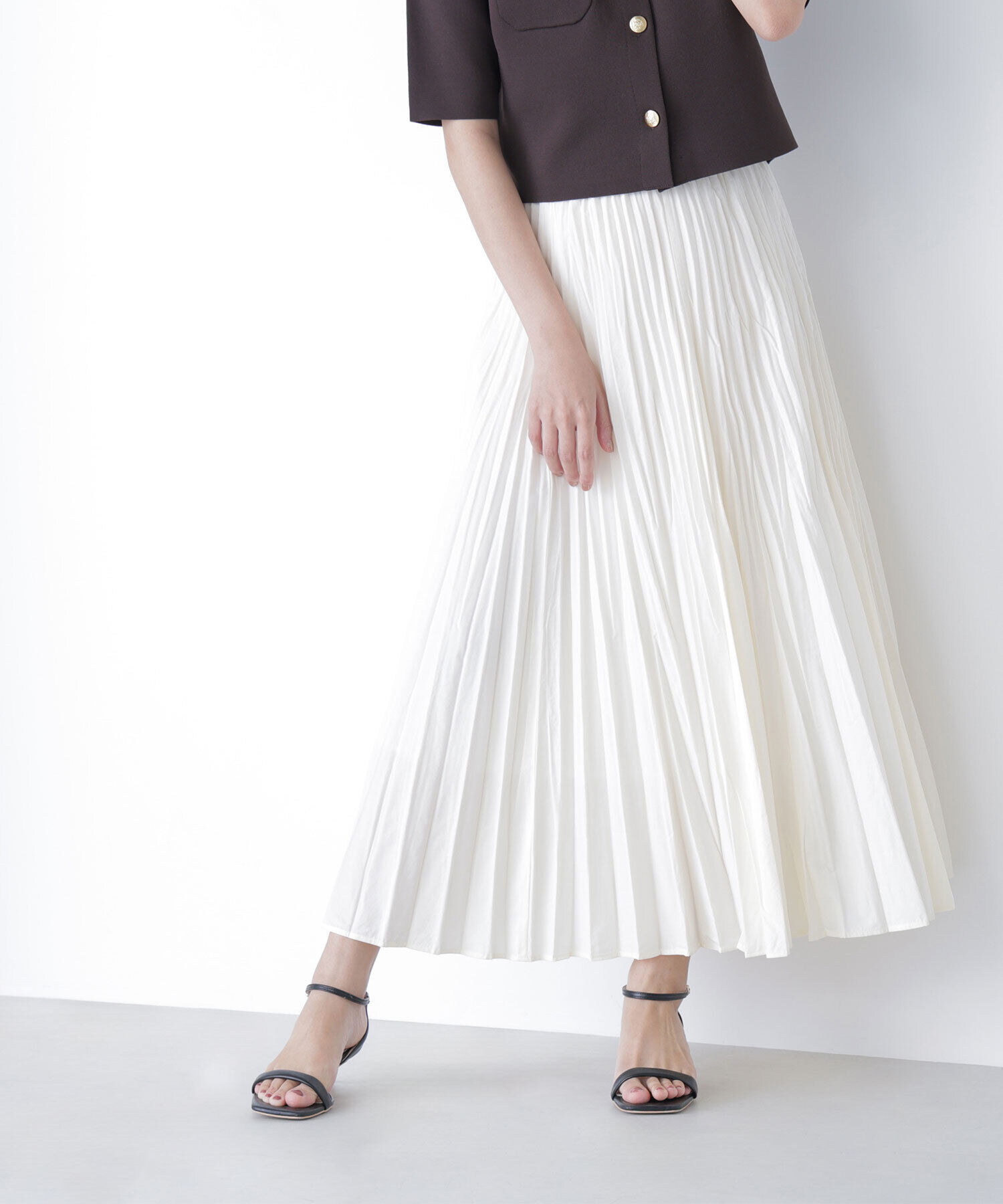  「ランダムプリーツスカート」|スカート|