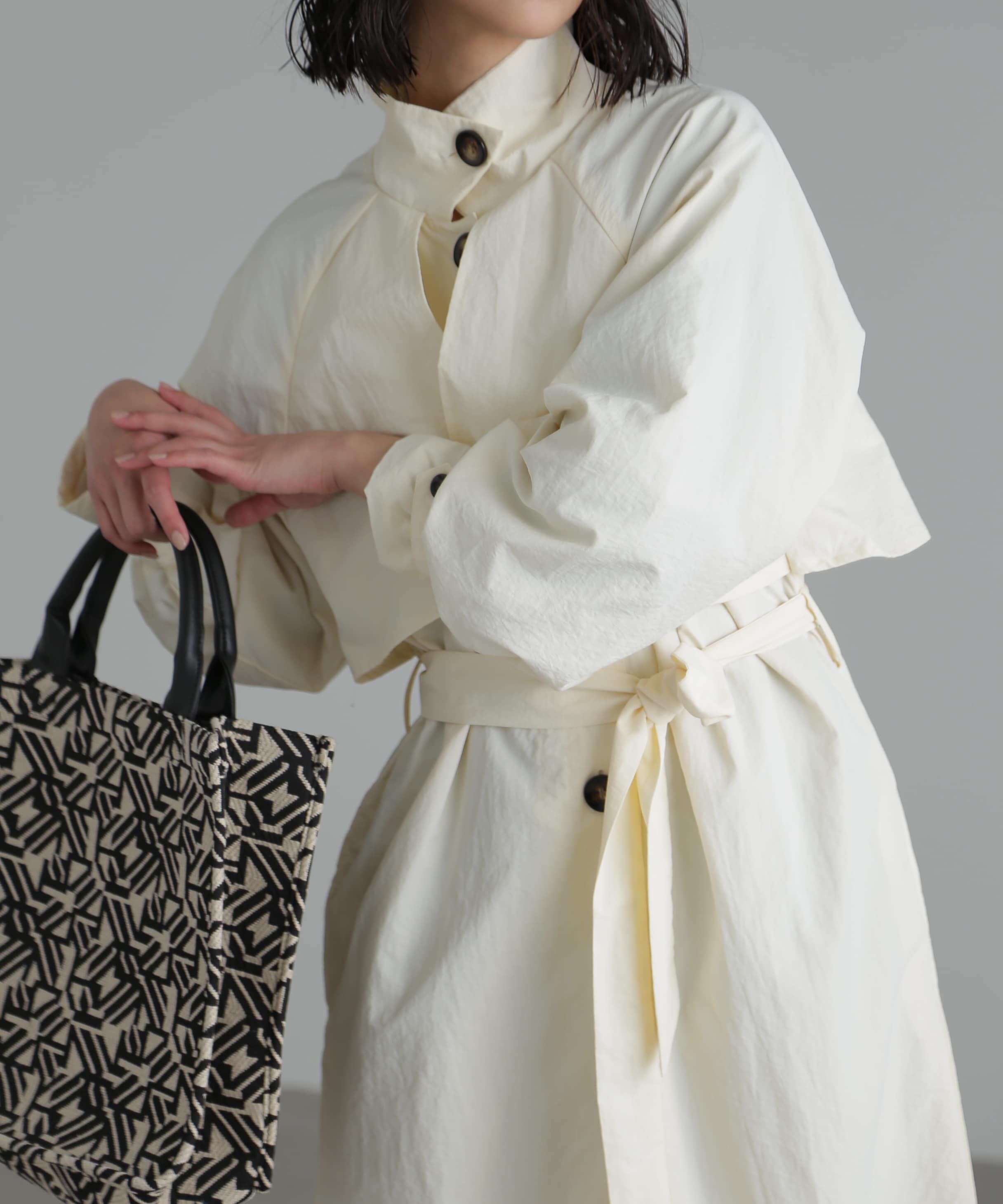  「スタンドカラートレンチコート」|その他|