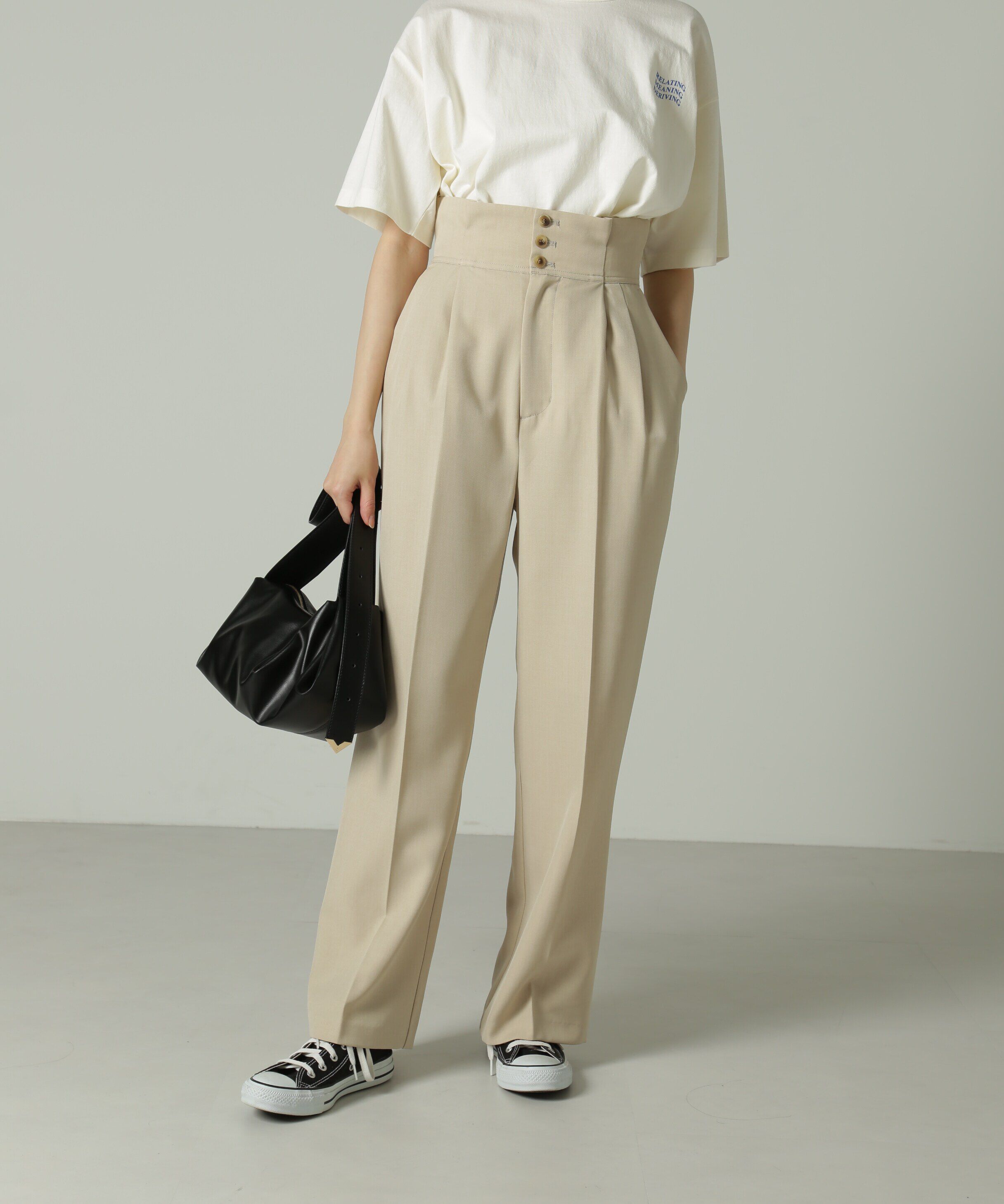  「[SET UP対応][低身長ｻｲｽﾞ/Sｼﾘｰｽﾞ]ﾊｲｳｴｽﾄ太ﾍﾞﾙﾄｽﾄﾚｰ 」|その他|ベージュ