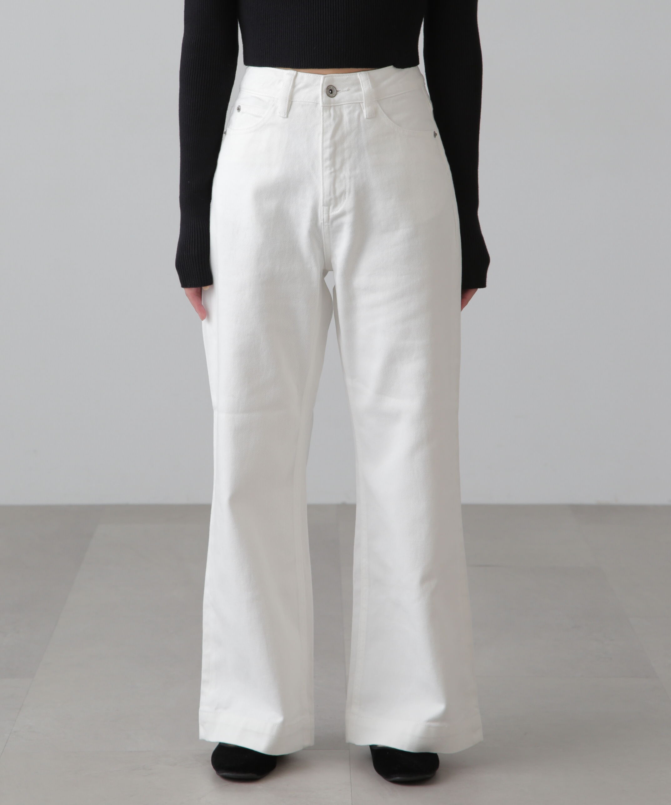  「[低身長サイズ/Sシリーズ]ベーシックワイドデニムパンツ」|その他|キナリ1