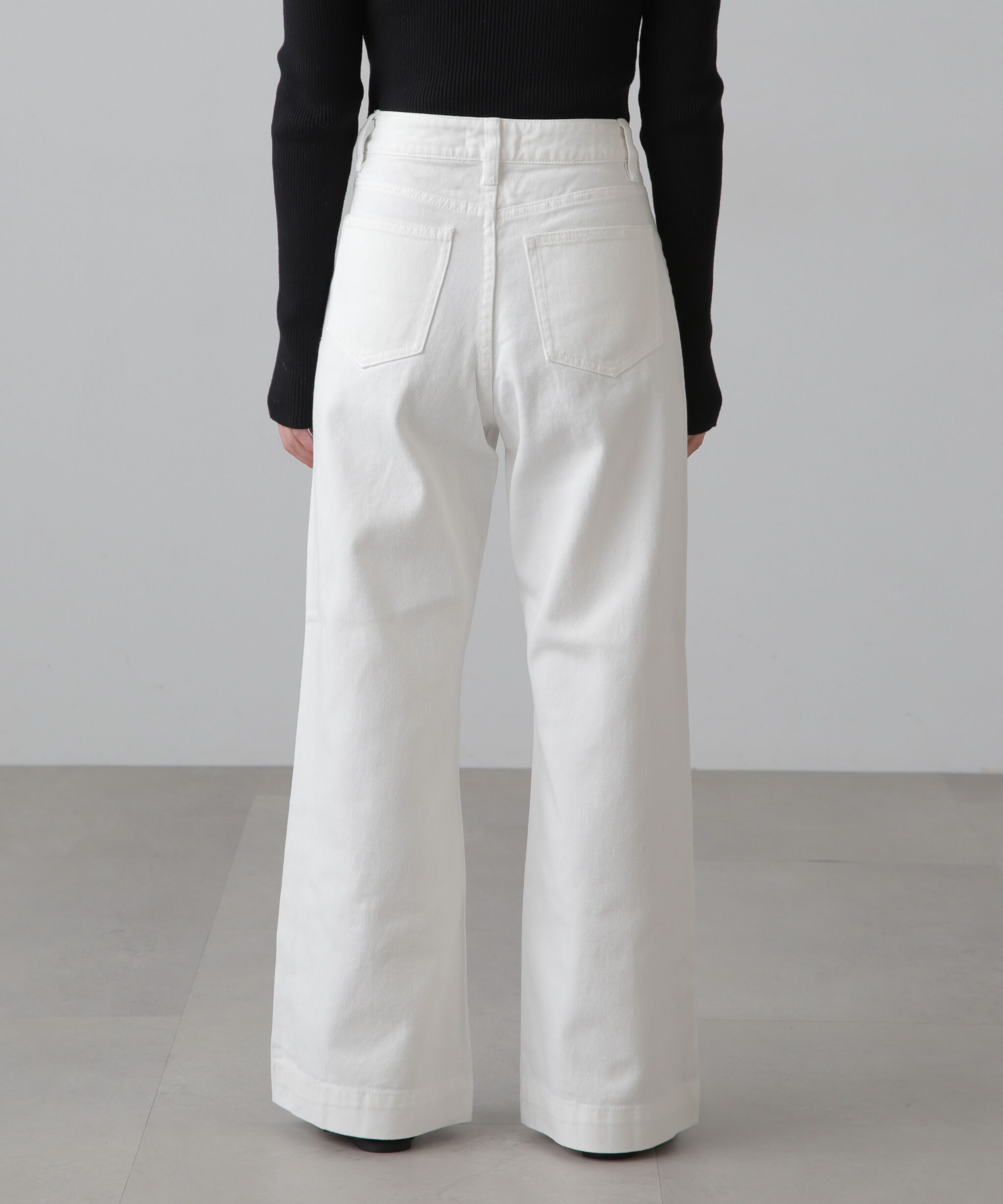  「[低身長サイズ/Sシリーズ]ベーシックワイドデニムパンツ」|その他|