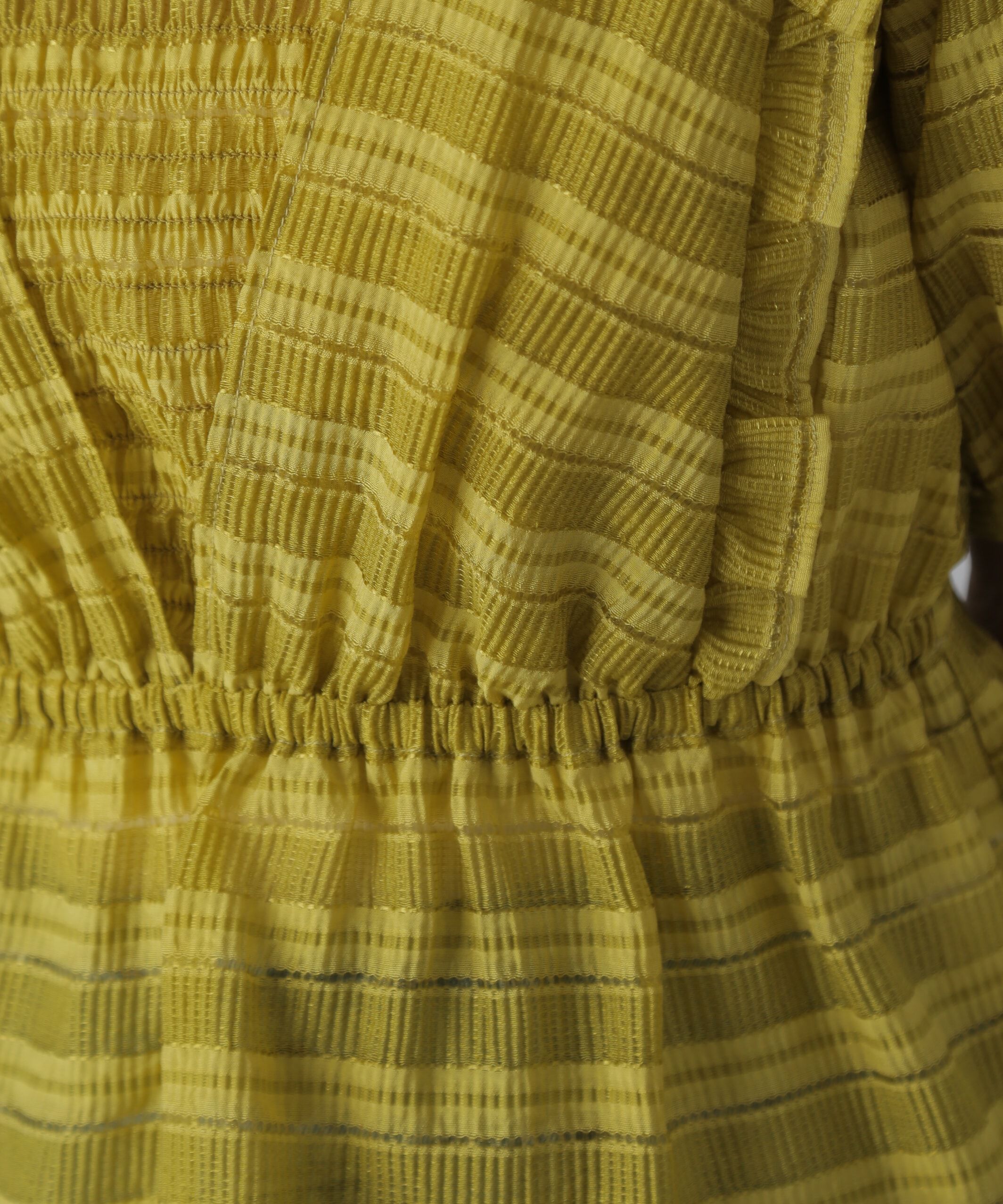  「肩フリルシャーリングペプラムブラウス」|シャツ・ブラウス|