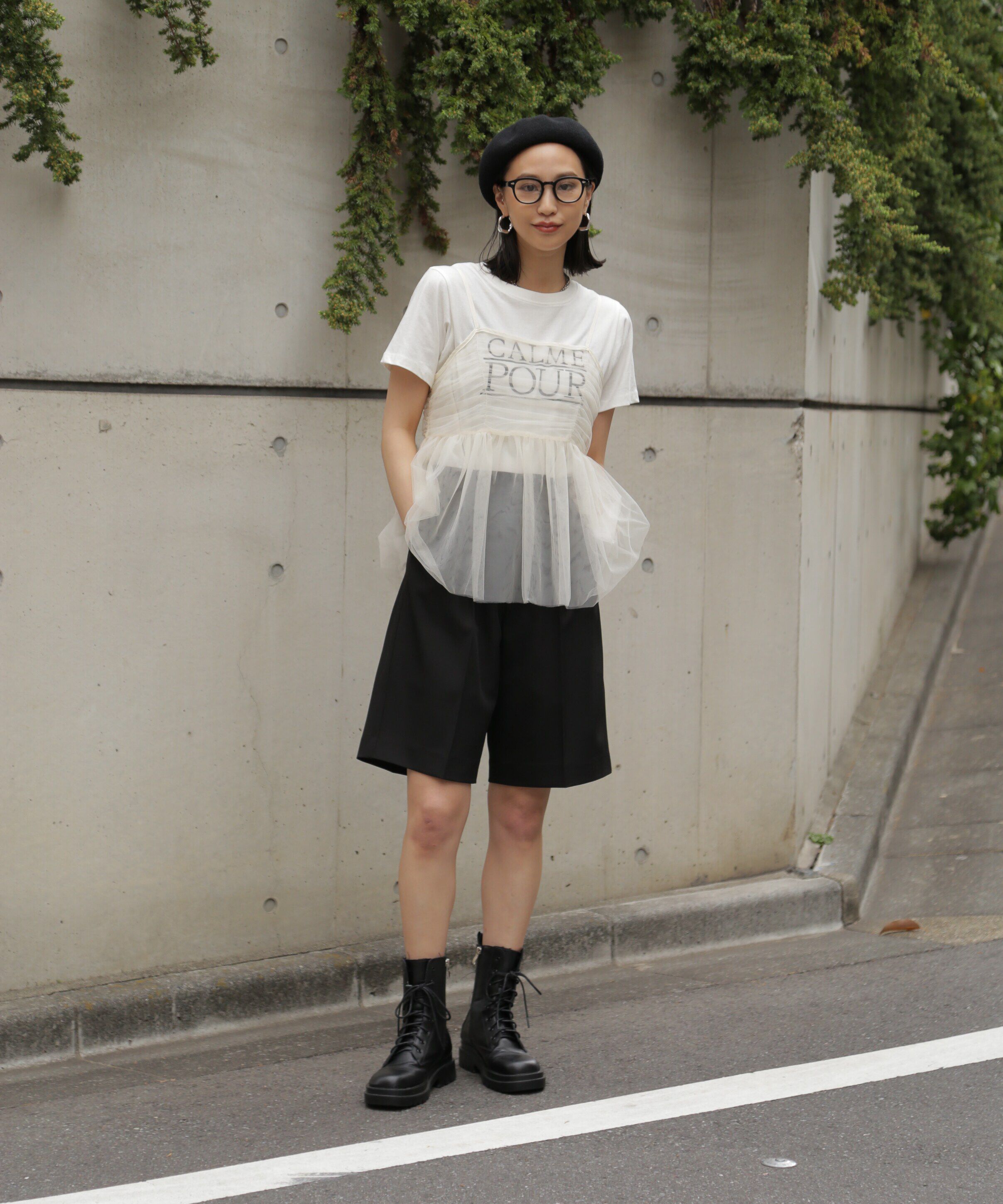  「麻調合繊ハーフパンツ」|その他|