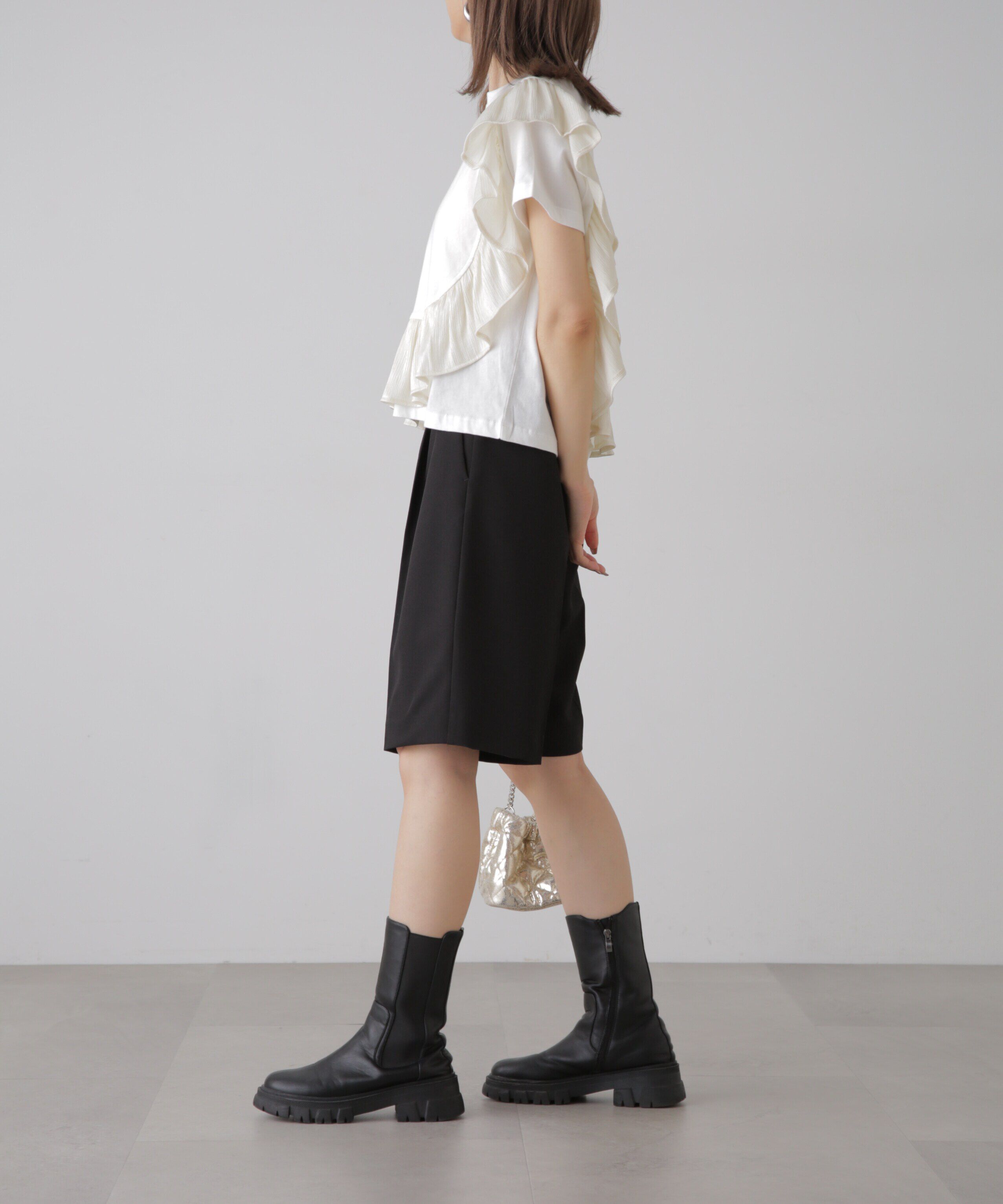  「麻調合繊ハーフパンツ」|その他|