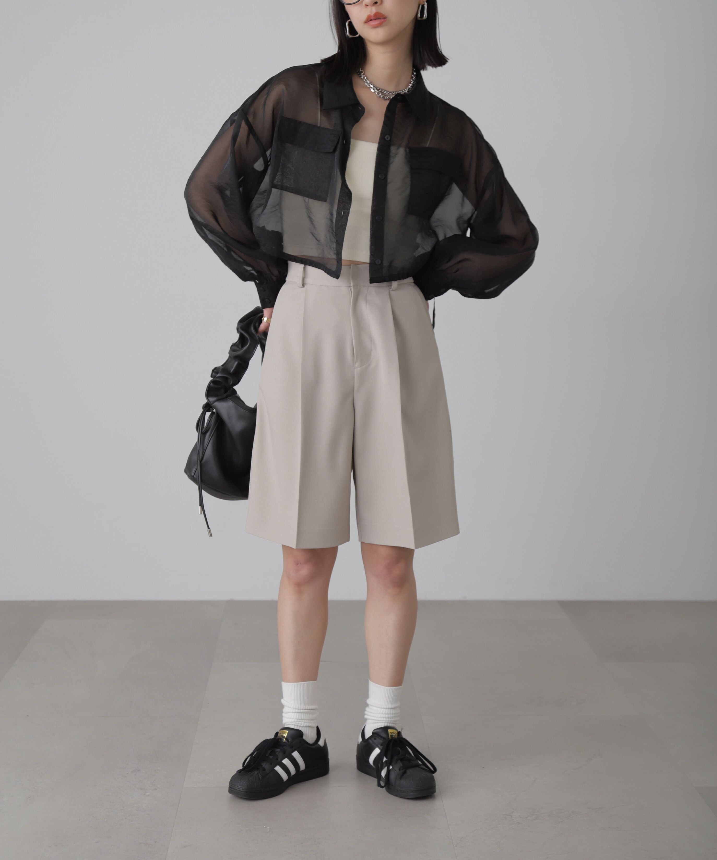  「麻調合繊ハーフパンツ」|その他|