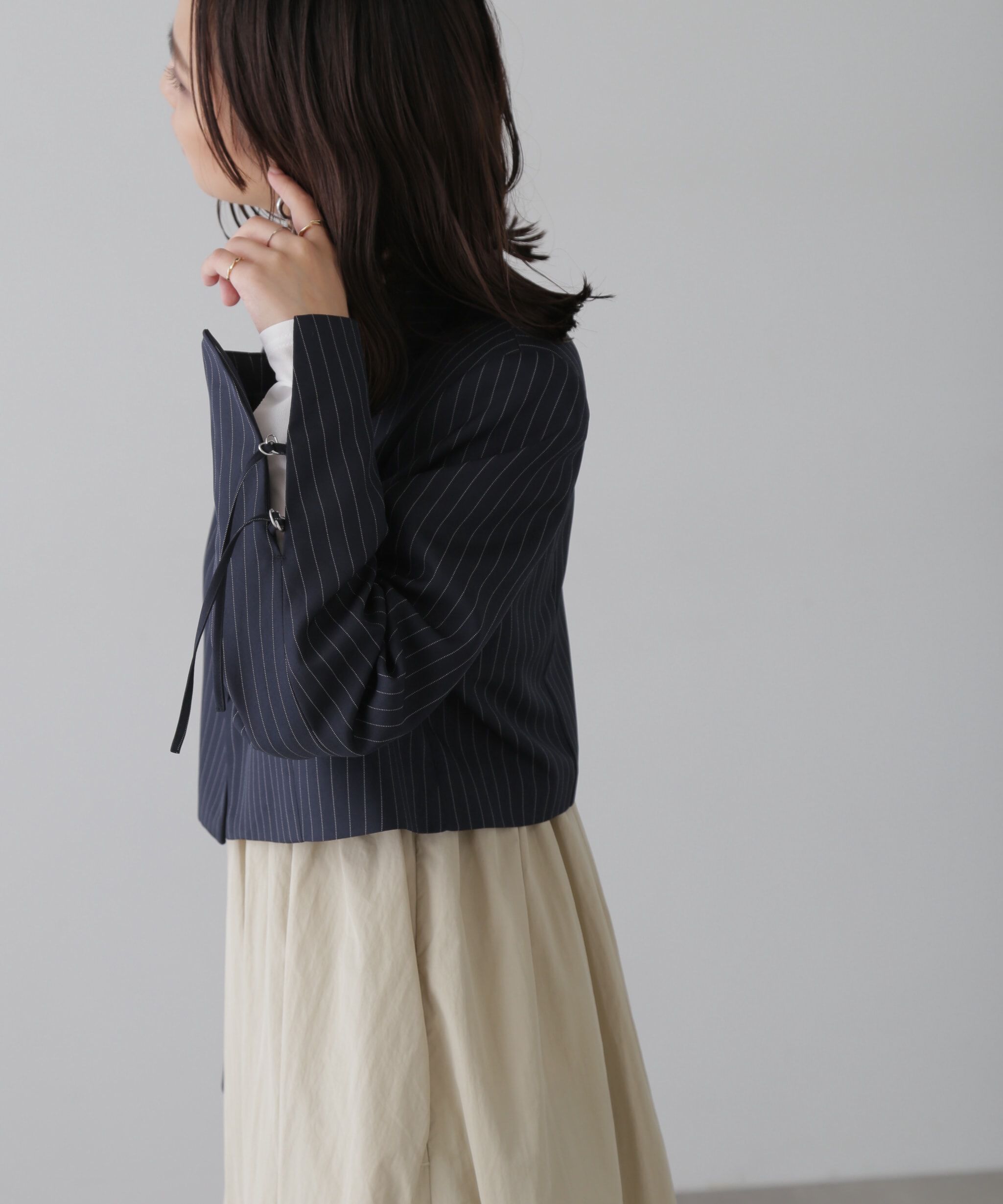  「ショート丈シングルジャケット」|その他|