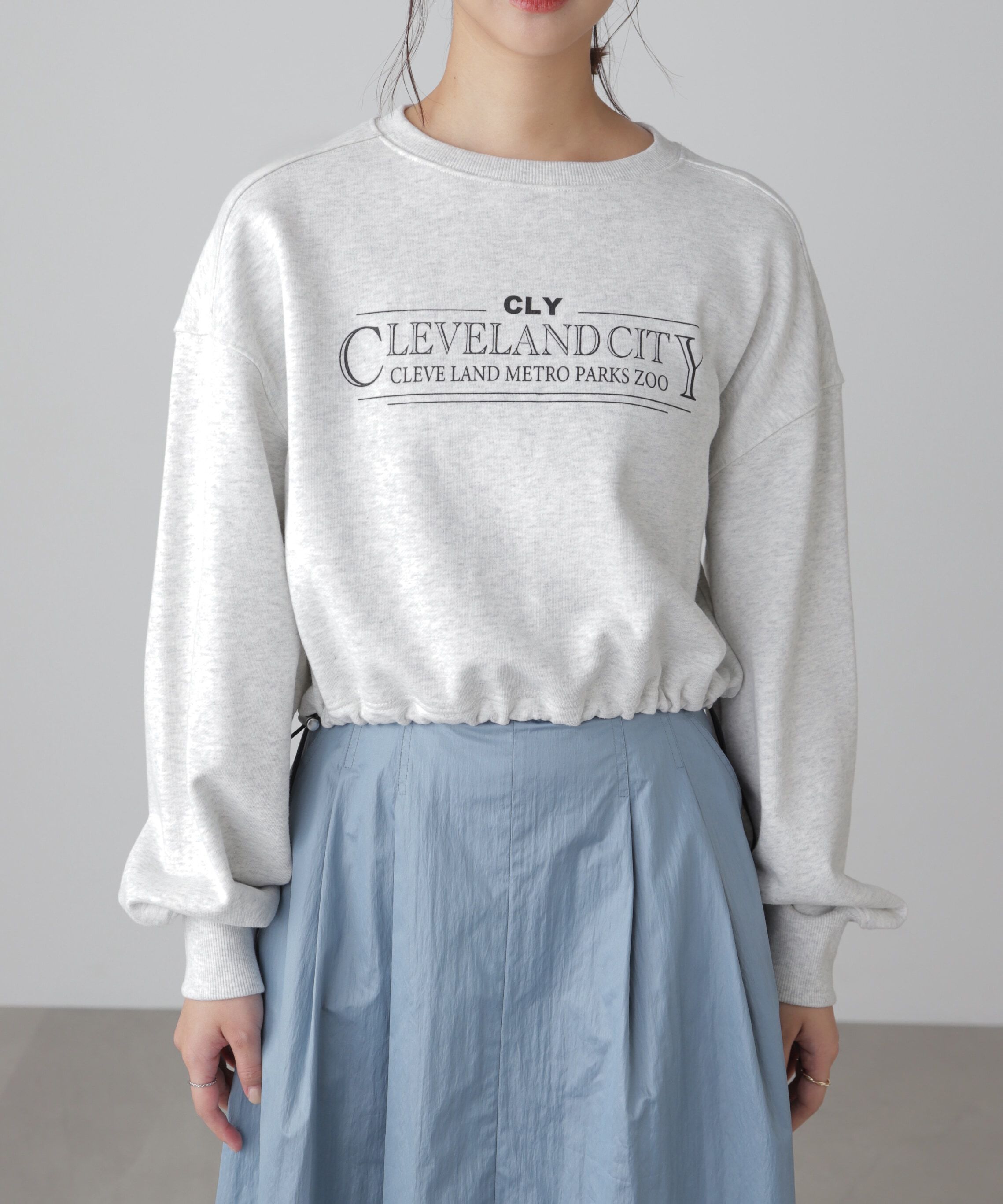  「裾ドロストスウェット」|Tシャツ・カットソー|