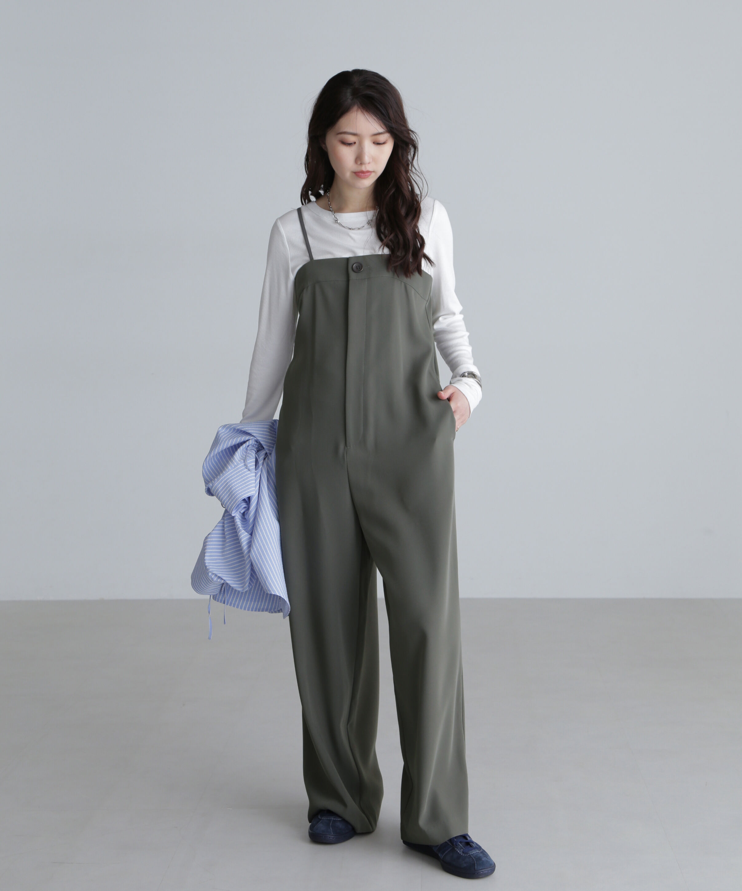  「キャミストラップサロペット」|ワンピース|