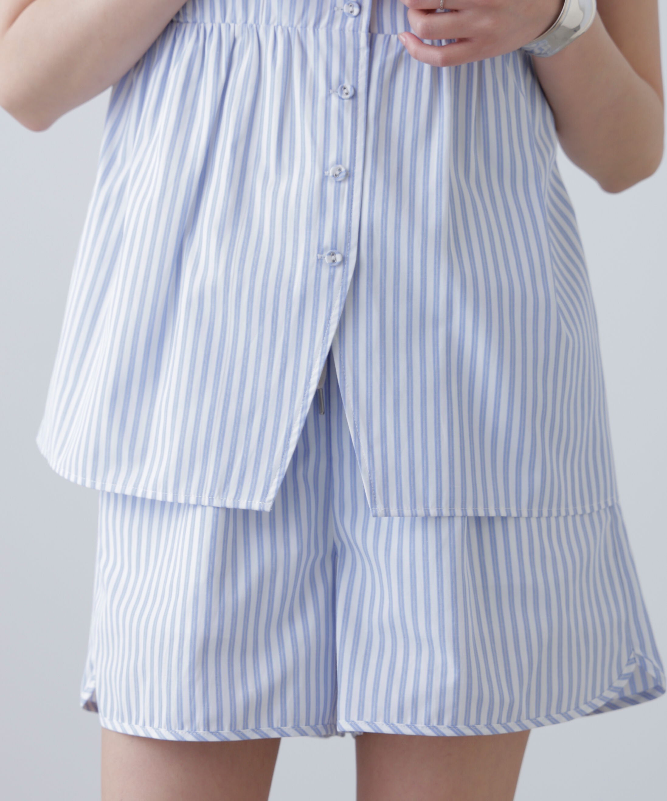  「〈セットアップ対応〉ストライプキャミソール」|シャツ・ブラウス|