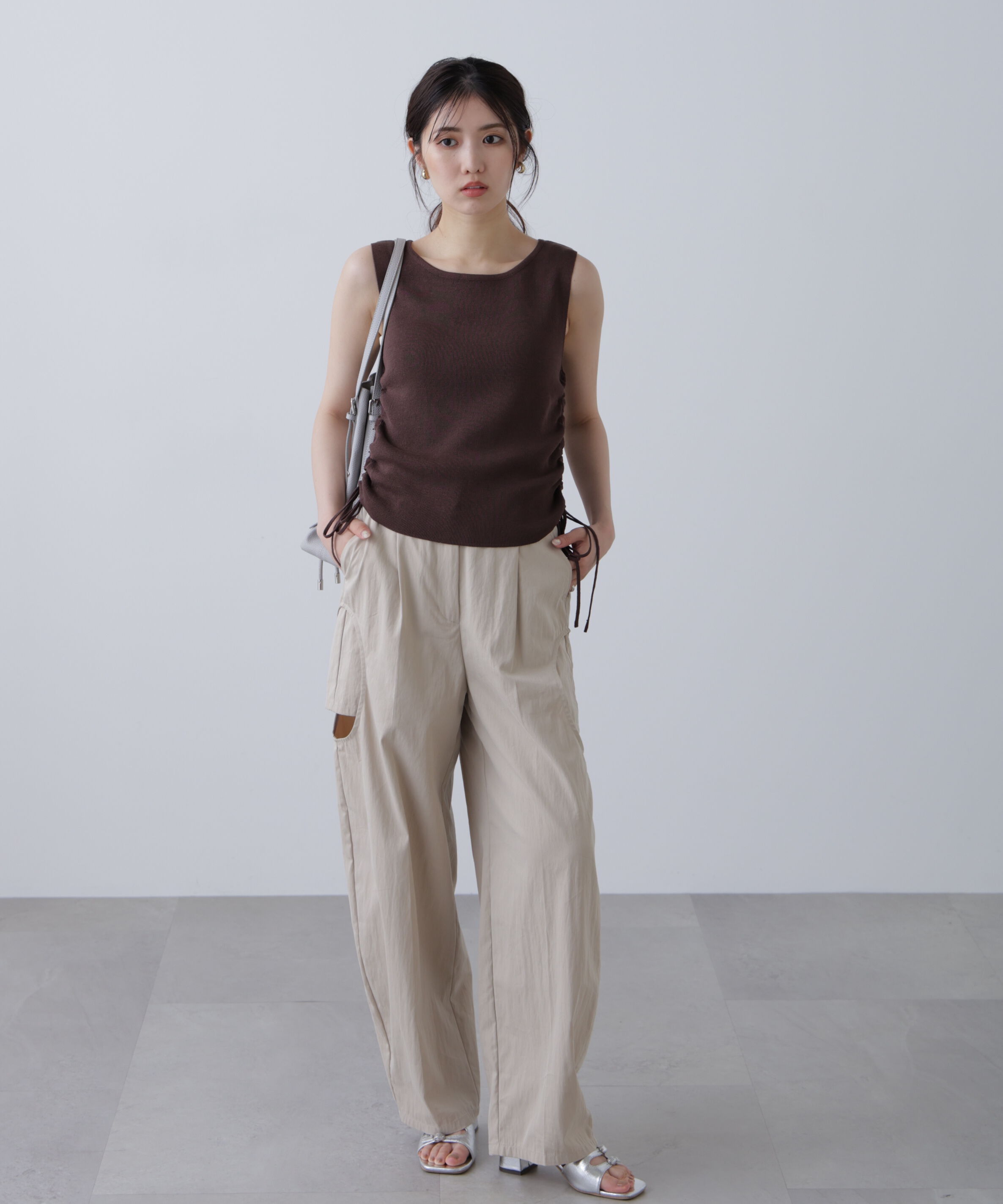  「サイドサークルカットパンツ」|その他|