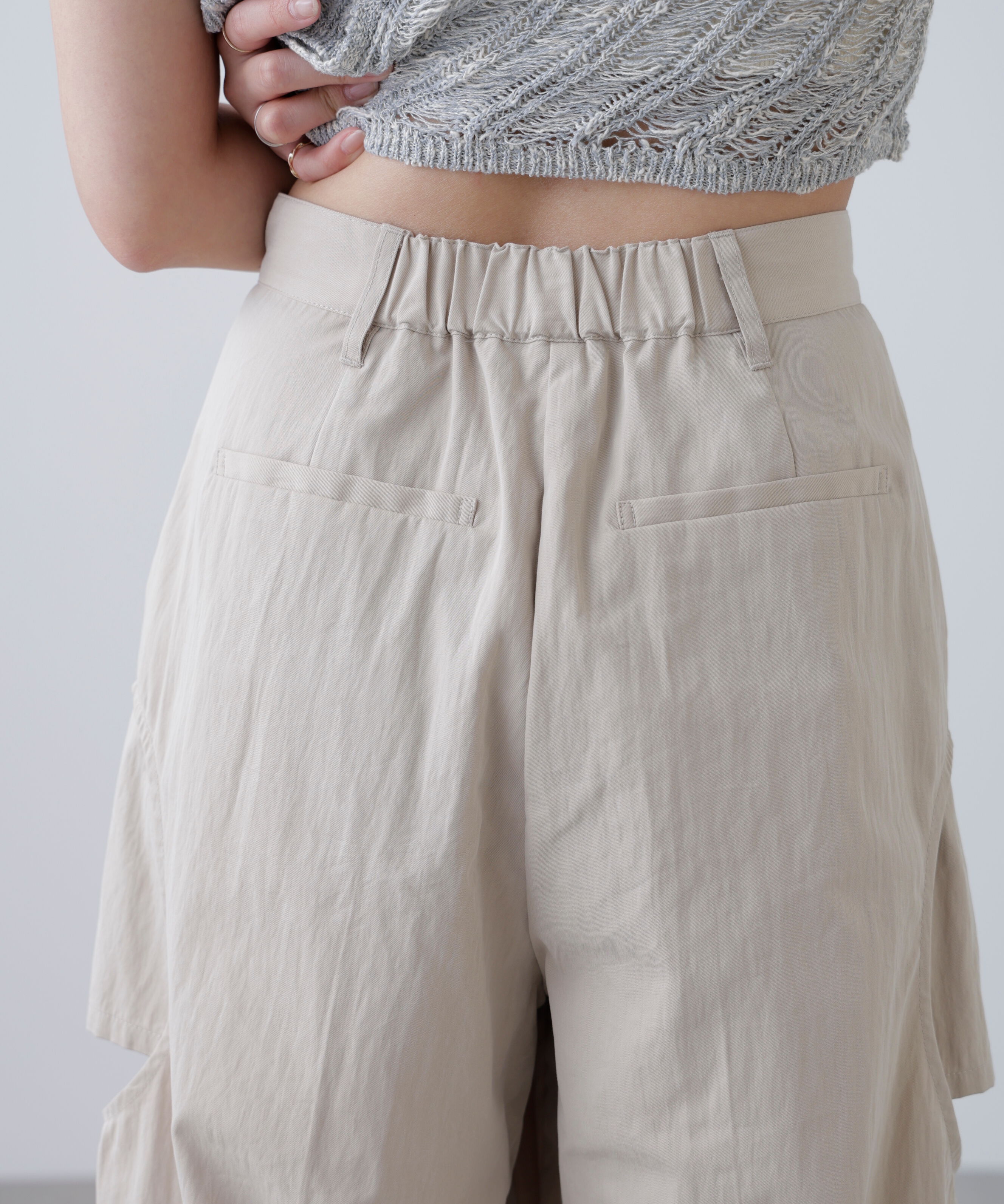  「サイドサークルカットパンツ」|その他|