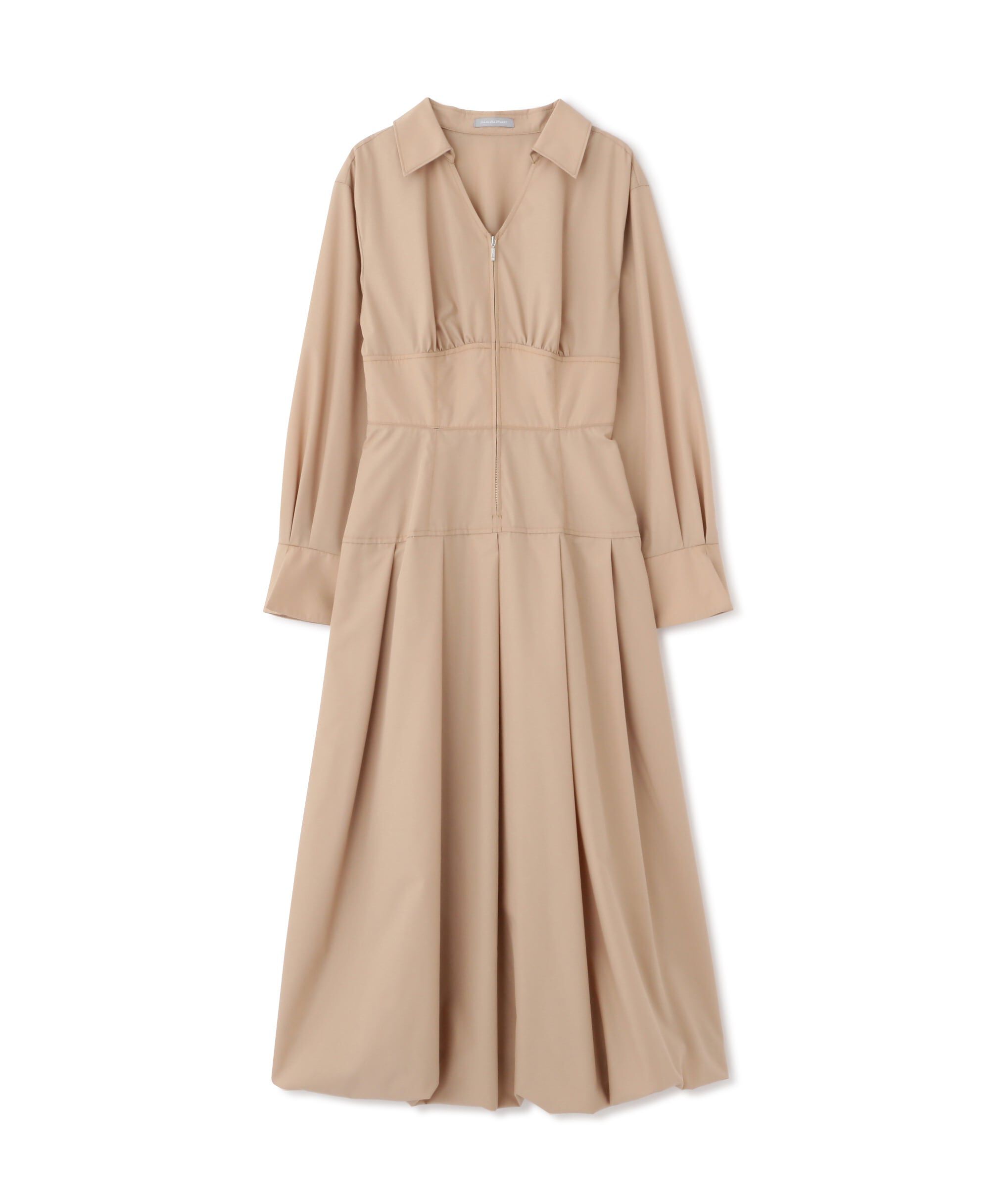  「バルーンシャツワンピース」|ワンピース|