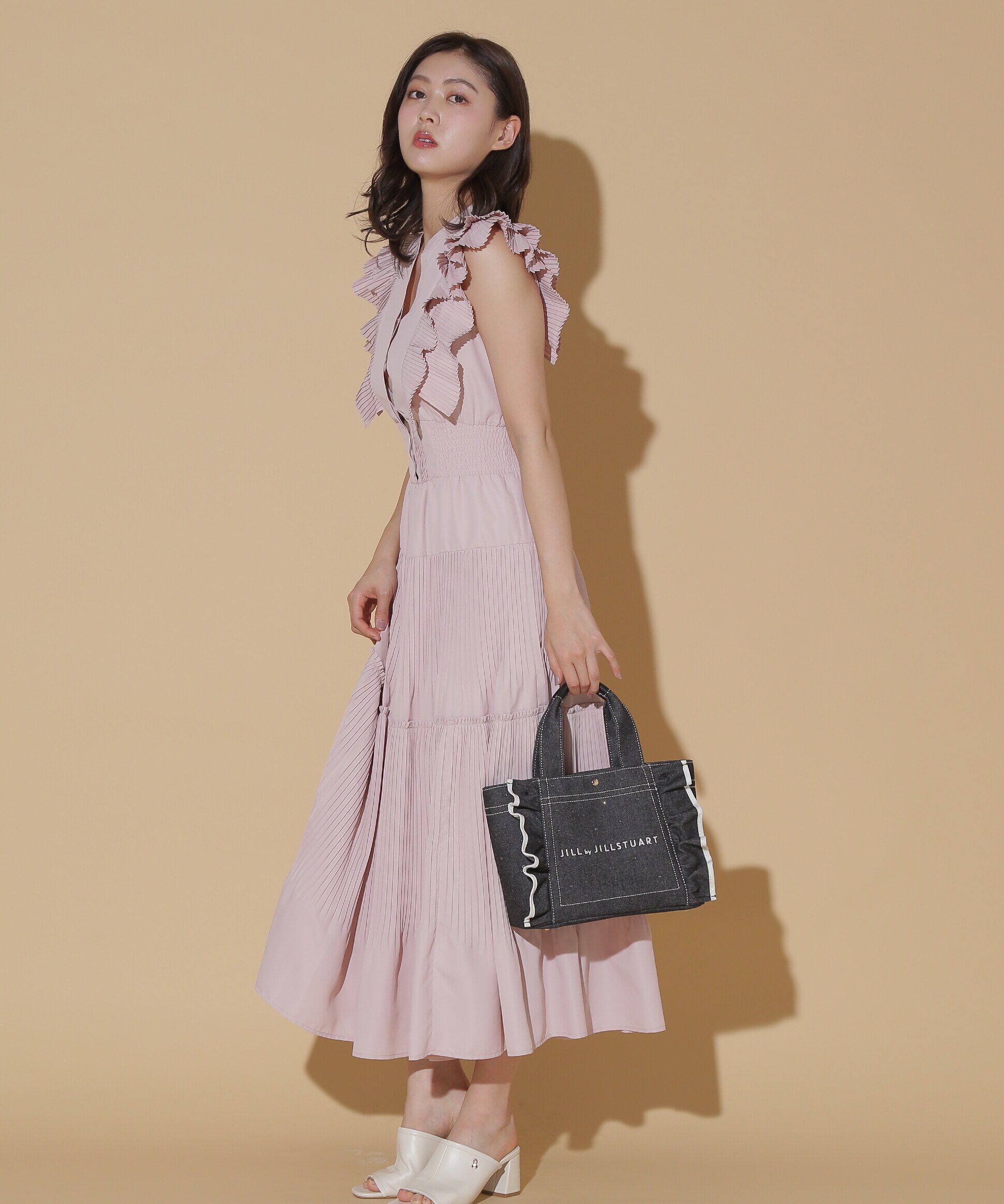  「WEB限定：ビジューフリルトート　」|その他|