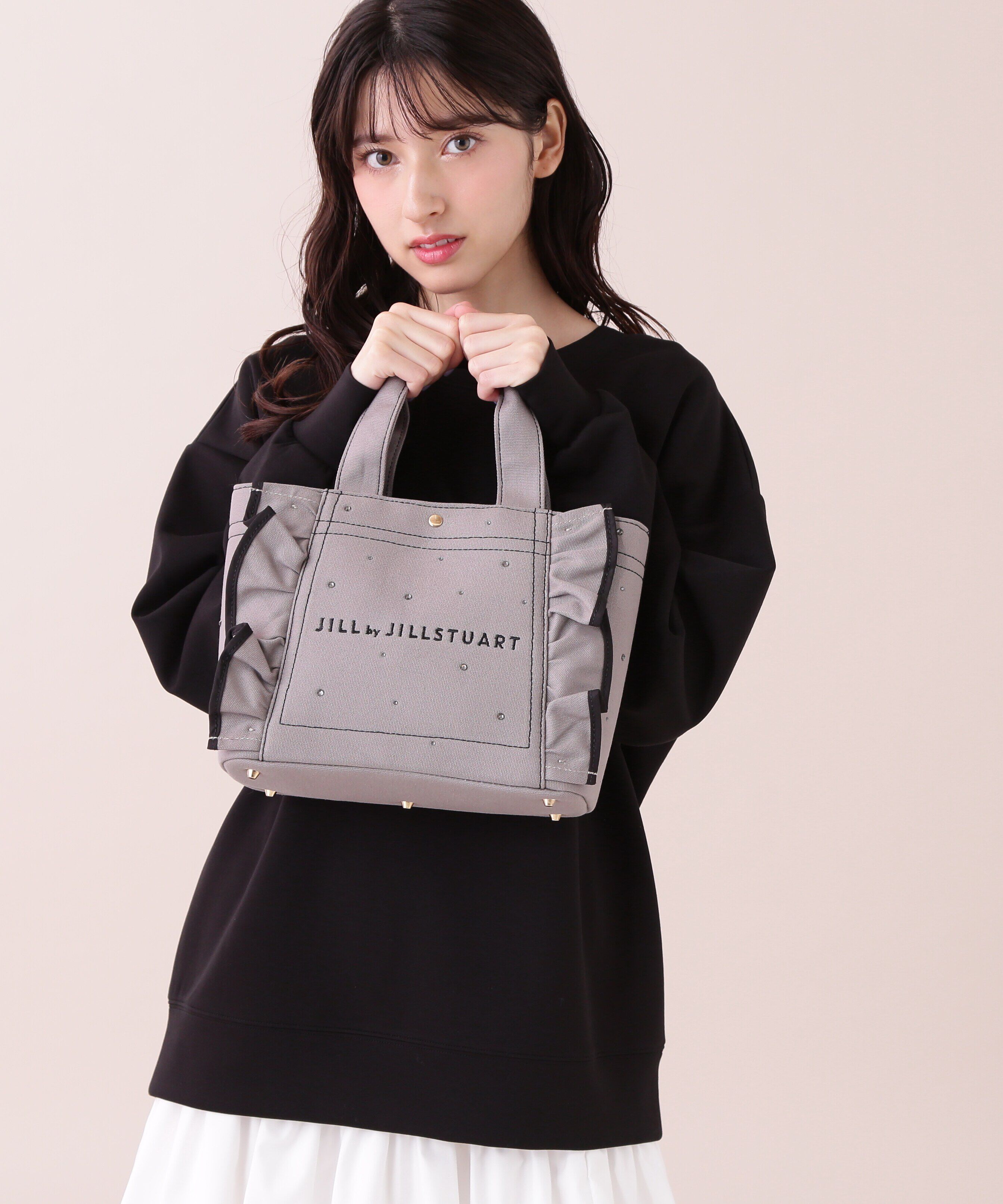  「WEB限定：ビジューフリルトート　」|その他|