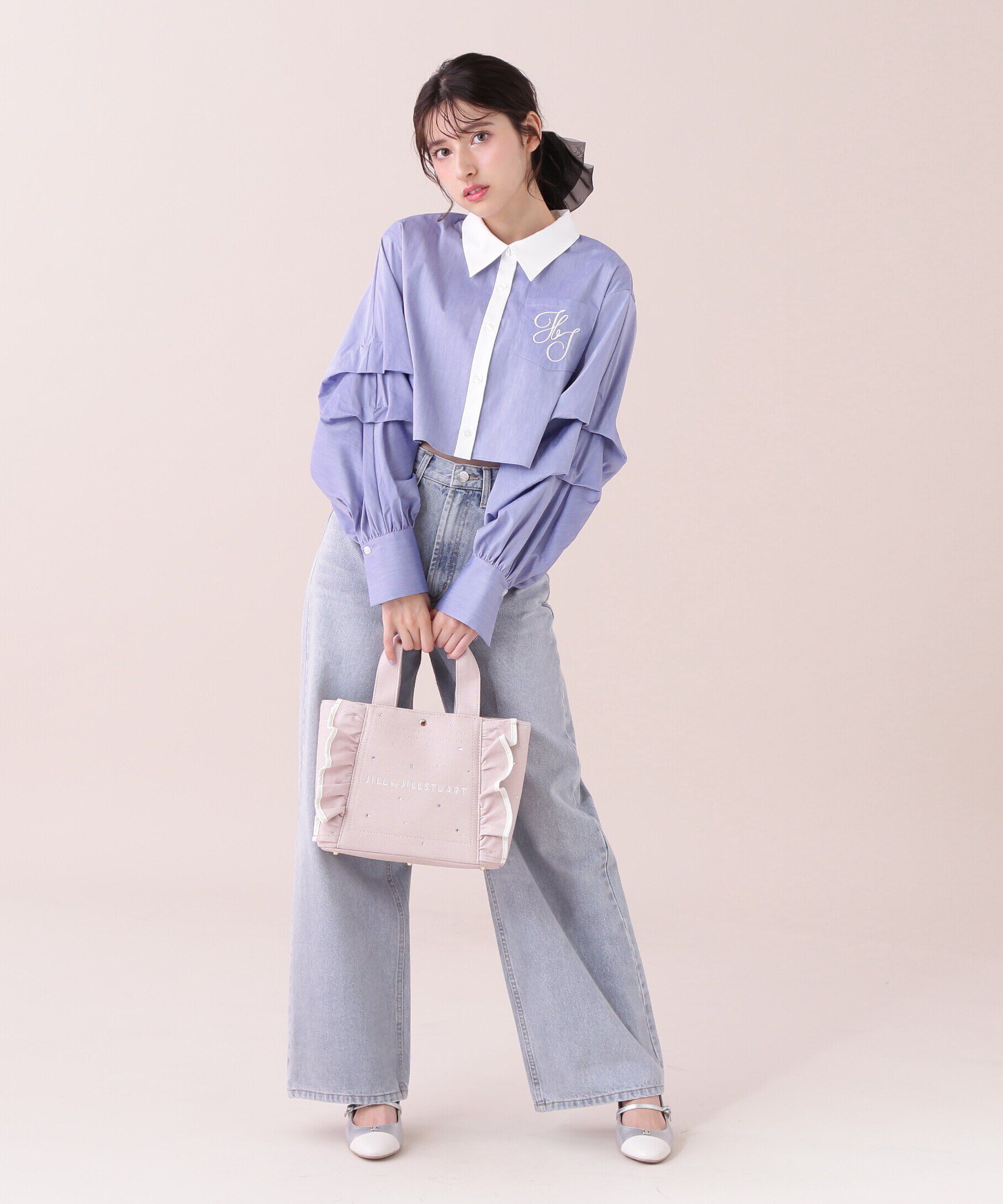  「WEB限定：ビジューフリルトート　」|その他|