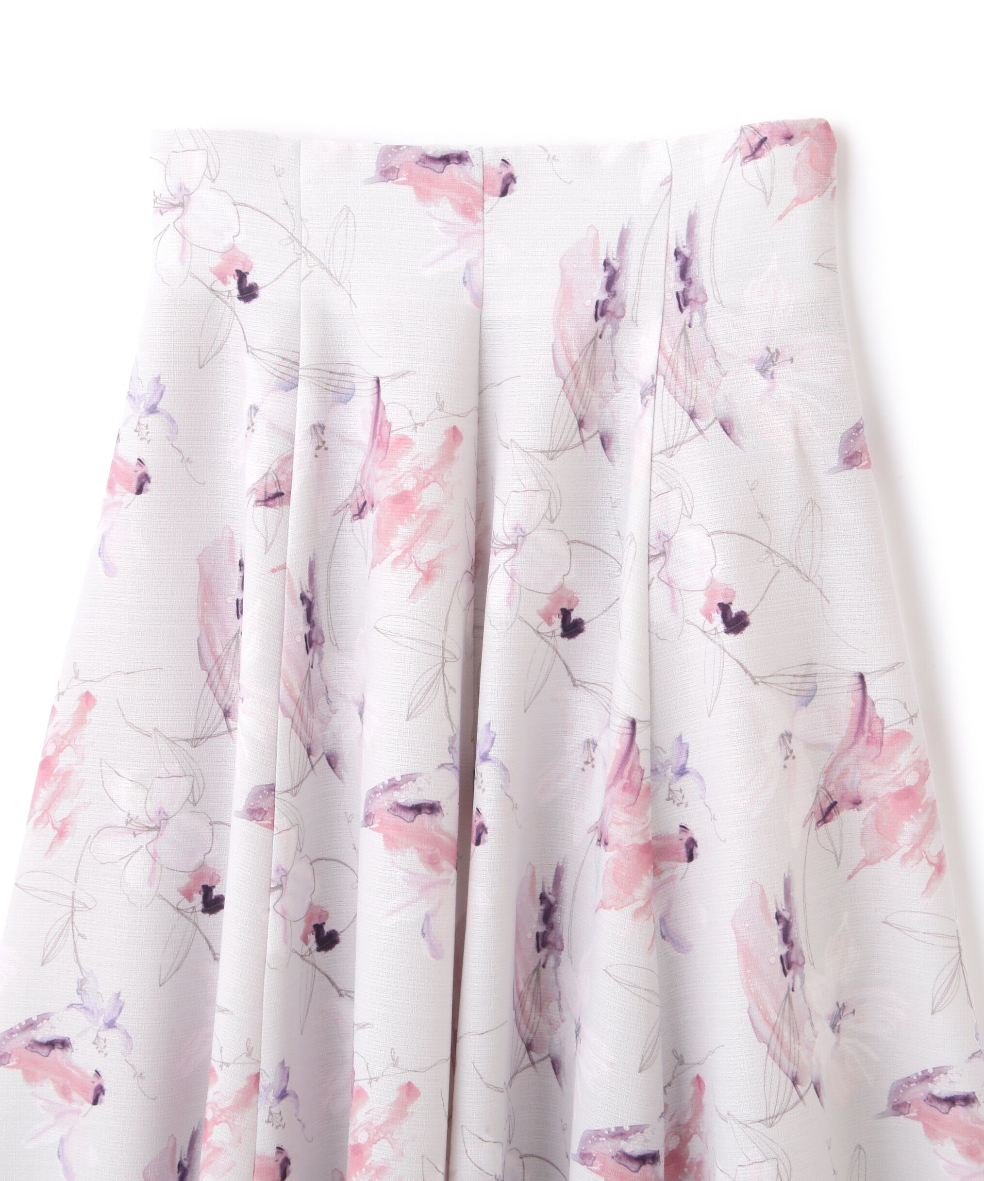  「花柄フレアースカート」|スカート|