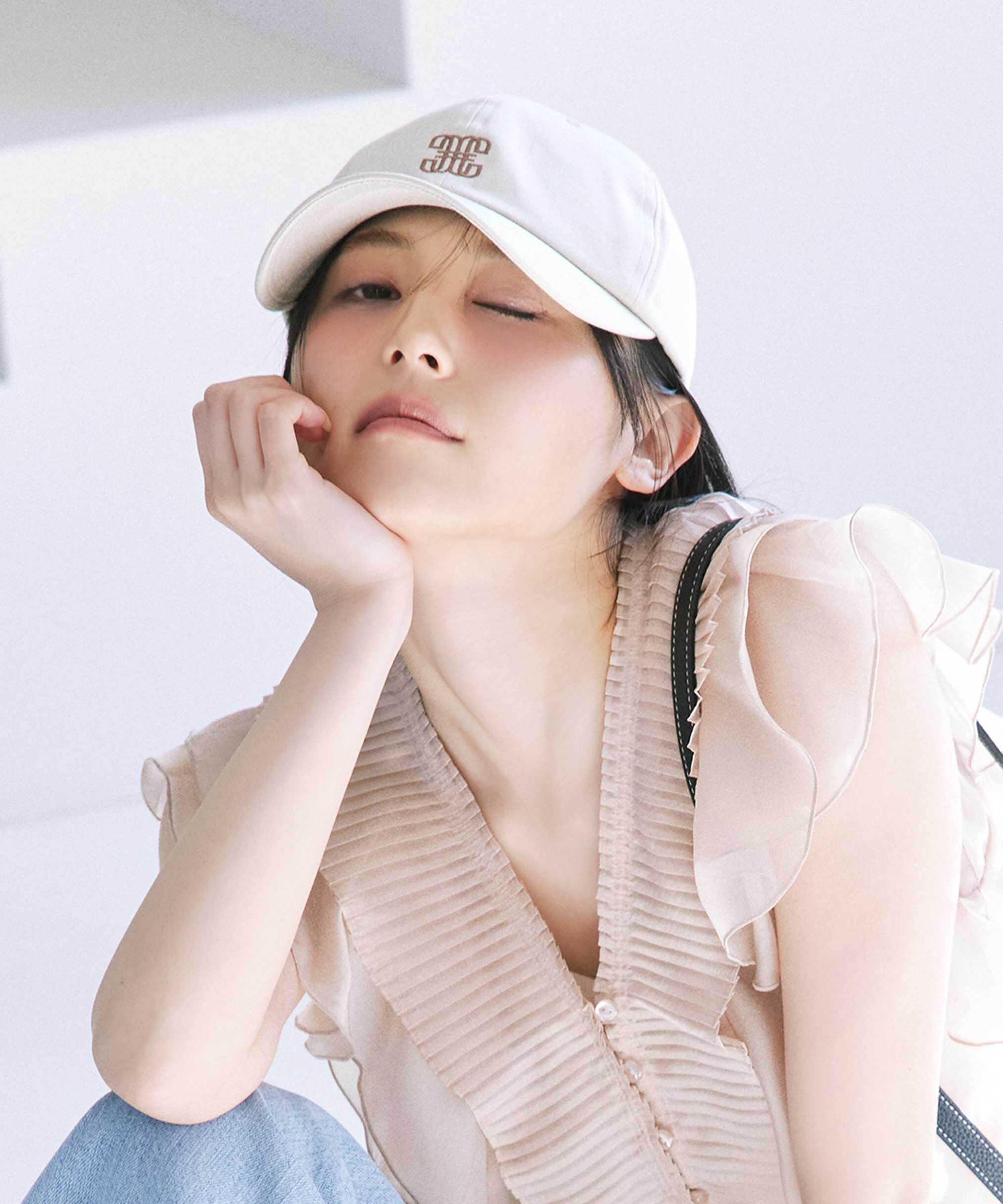  「JJ BASIC サンシェードバイザーキャップ」|その他|ベージュ