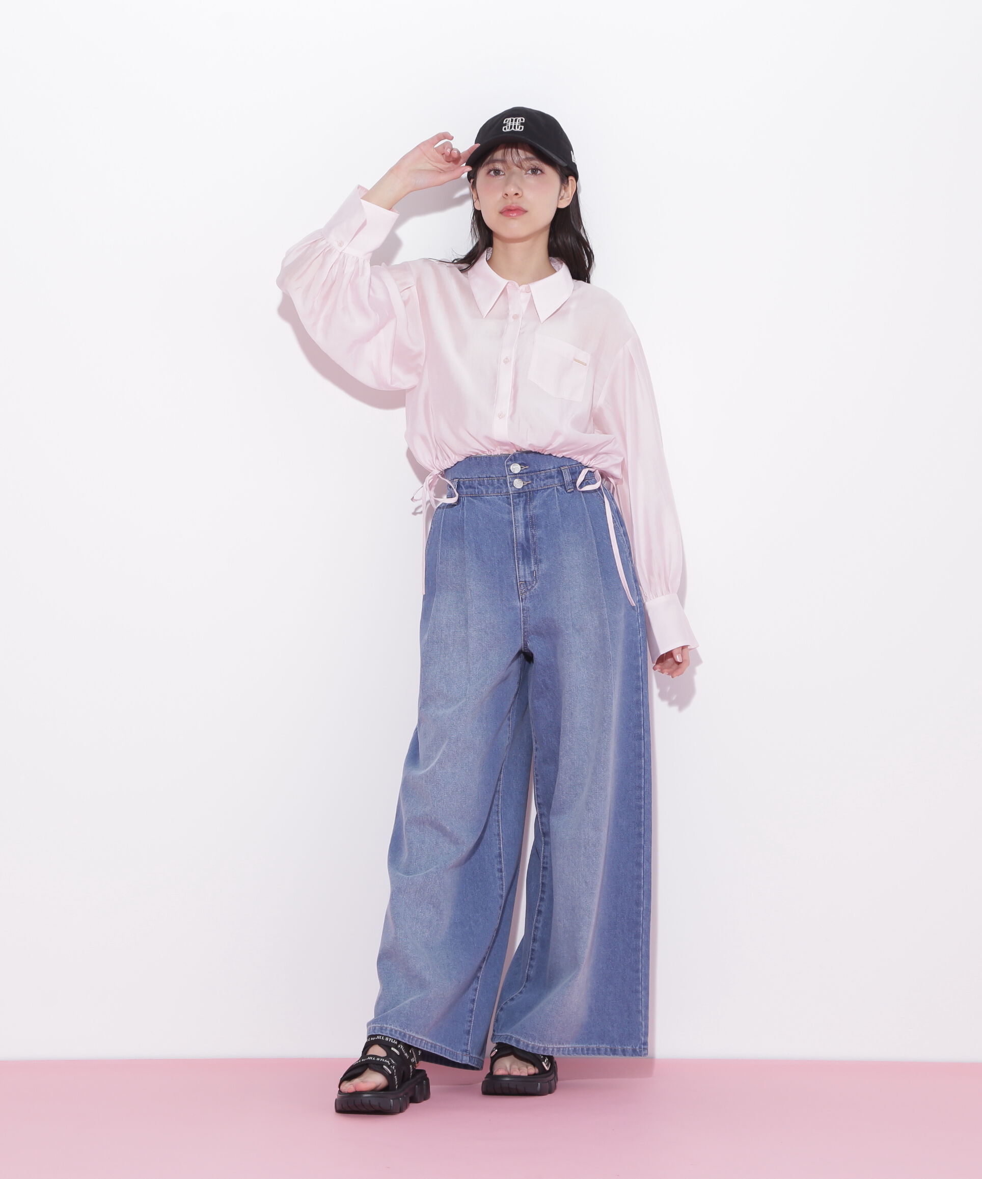  「短丈シアーシャツ」|シャツ・ブラウス|