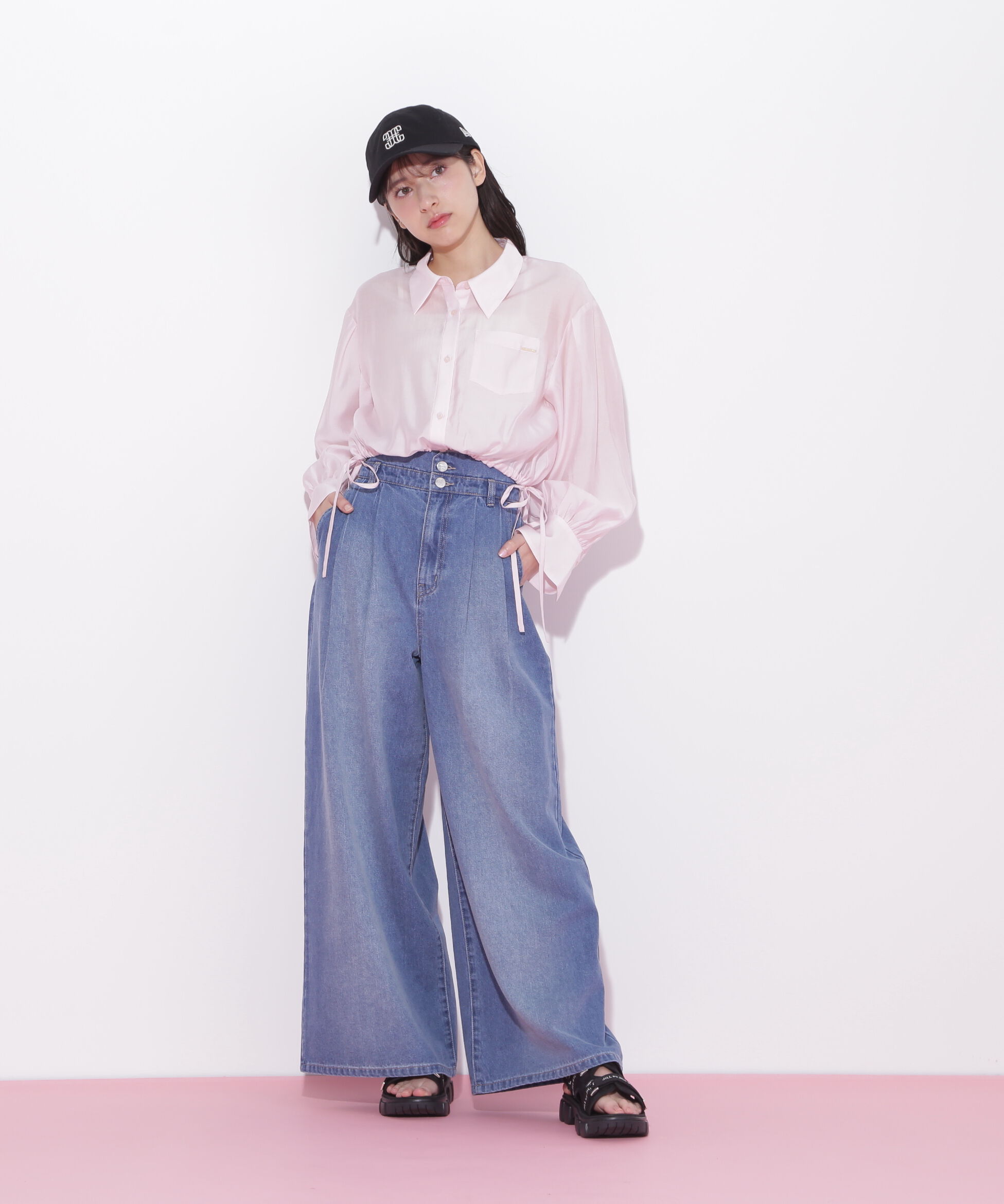  「短丈シアーシャツ」|シャツ・ブラウス|