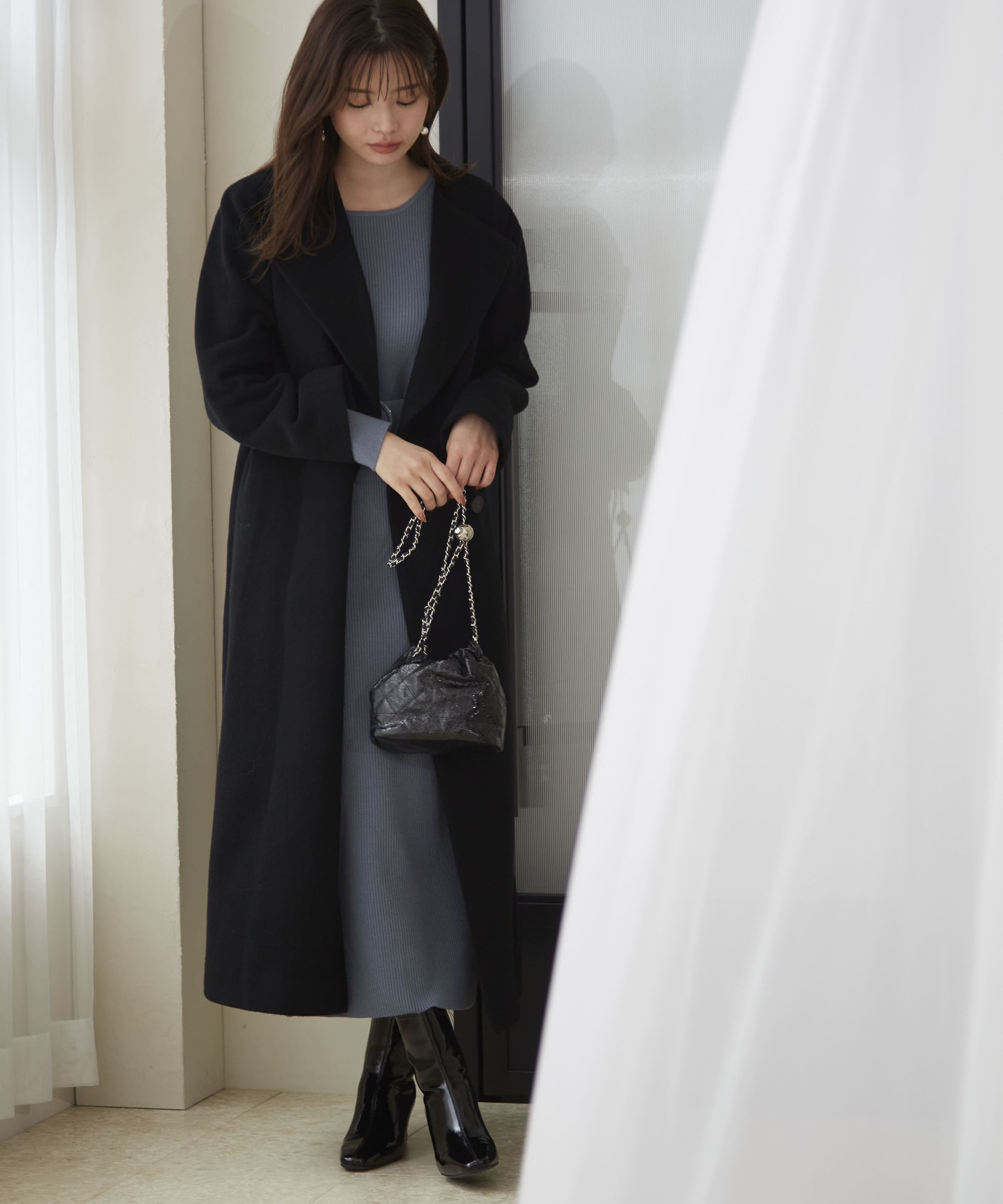 PROPORTION BODY DRESSING「ガウンロングコート　24AW」|その他|