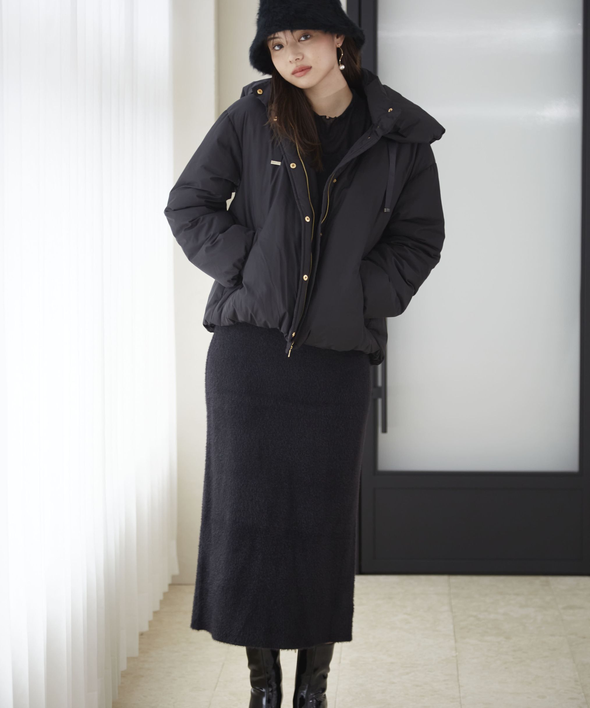 PROPORTION BODY DRESSING「ベーシックショートダウン　24AW」|ブルゾン・スタジャン|