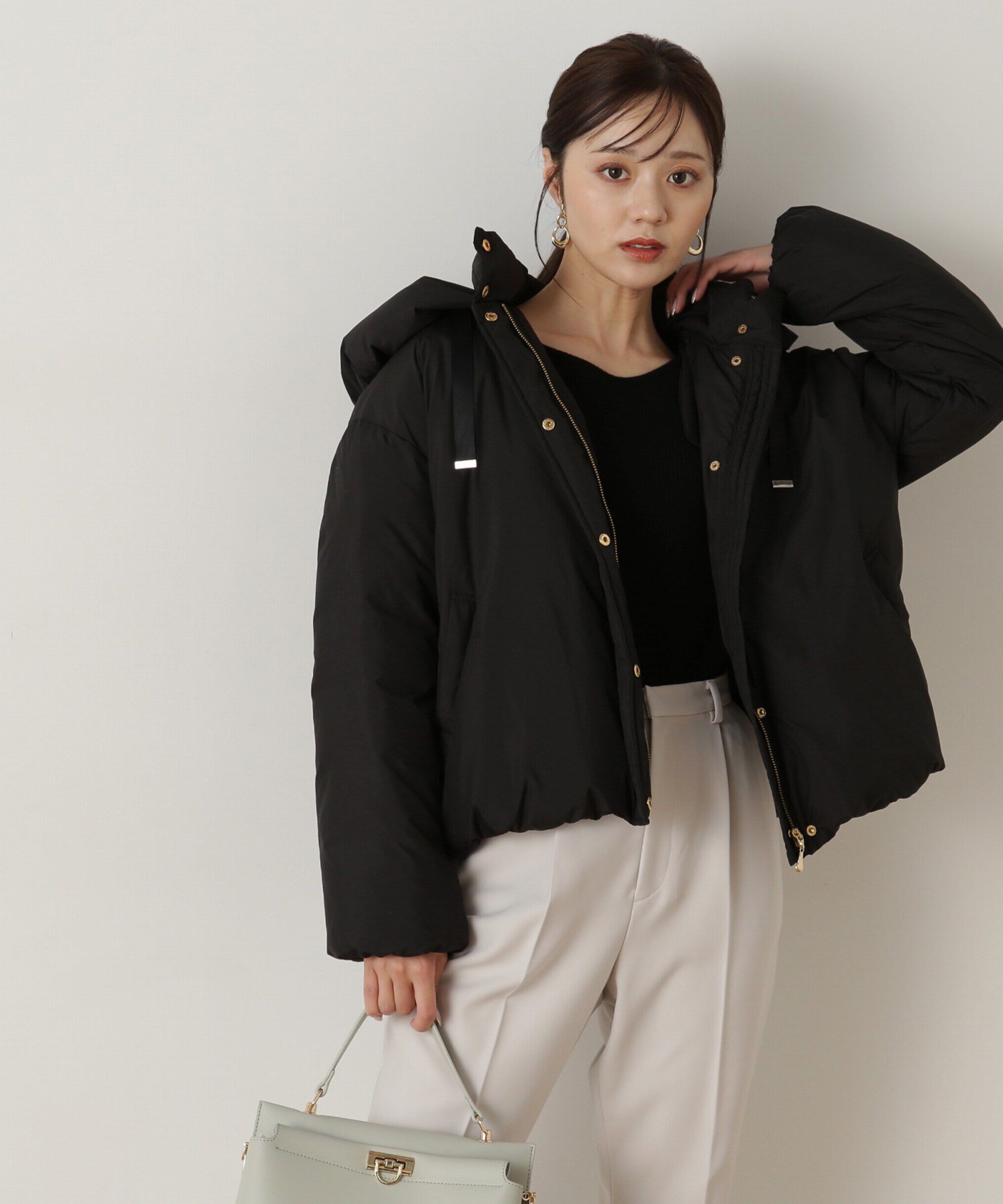 PROPORTION BODY DRESSING「ベーシックショートダウン　24AW」|ブルゾン・スタジャン|