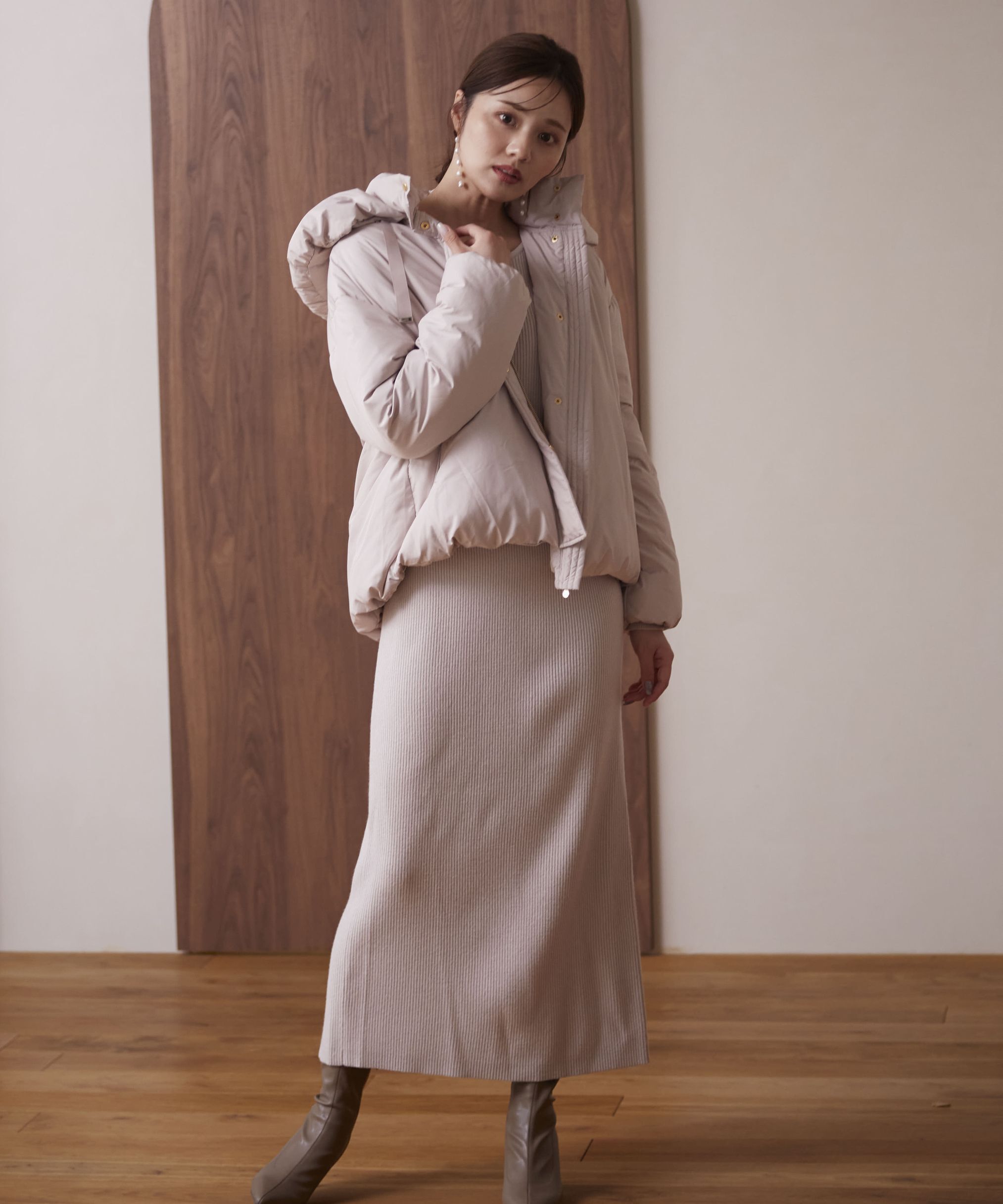 PROPORTION BODY DRESSING「ベーシックショートダウン　24AW」|ブルゾン・スタジャン|