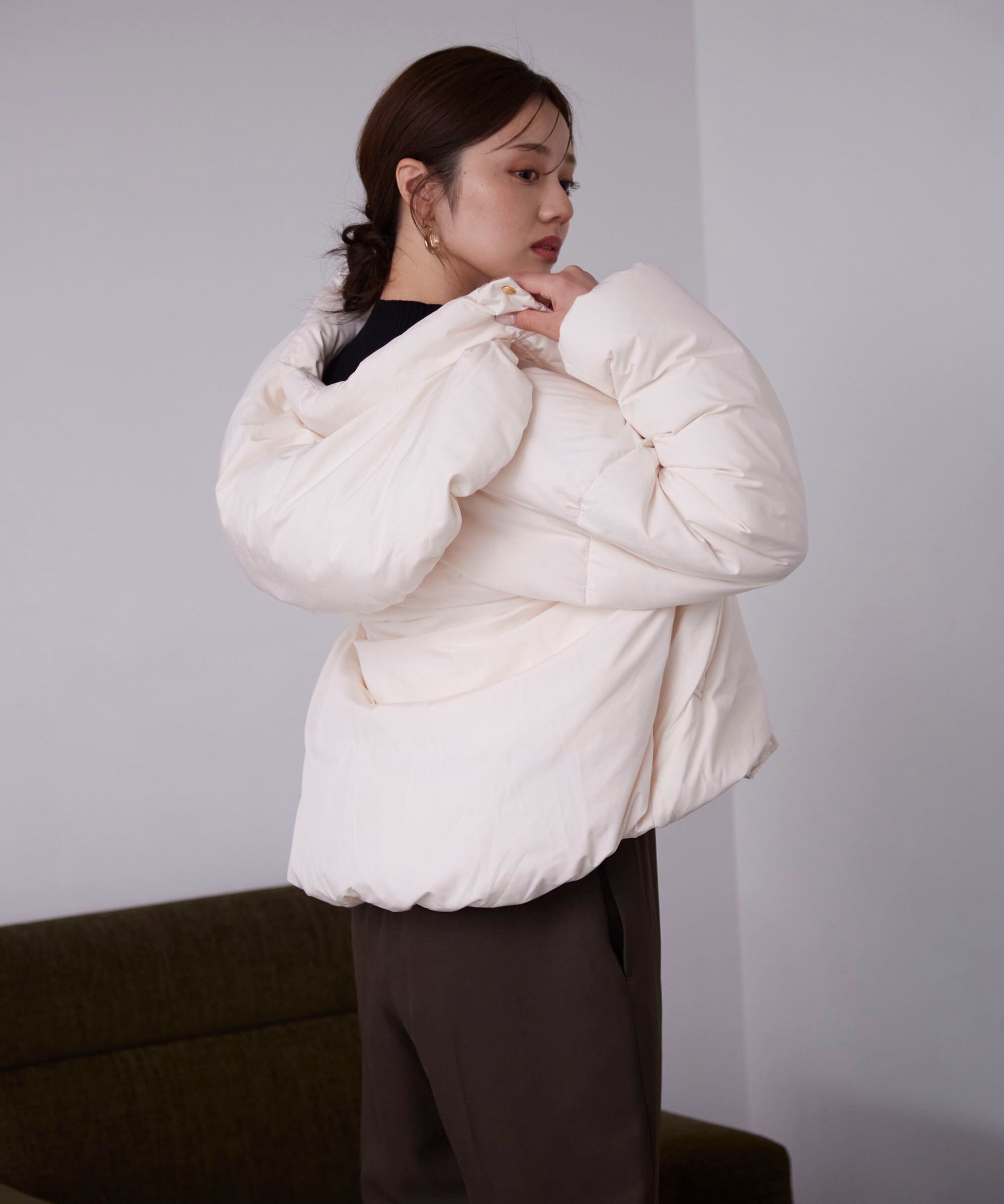 PROPORTION BODY DRESSING「ベーシックショートダウン　24AW」|ブルゾン・スタジャン|