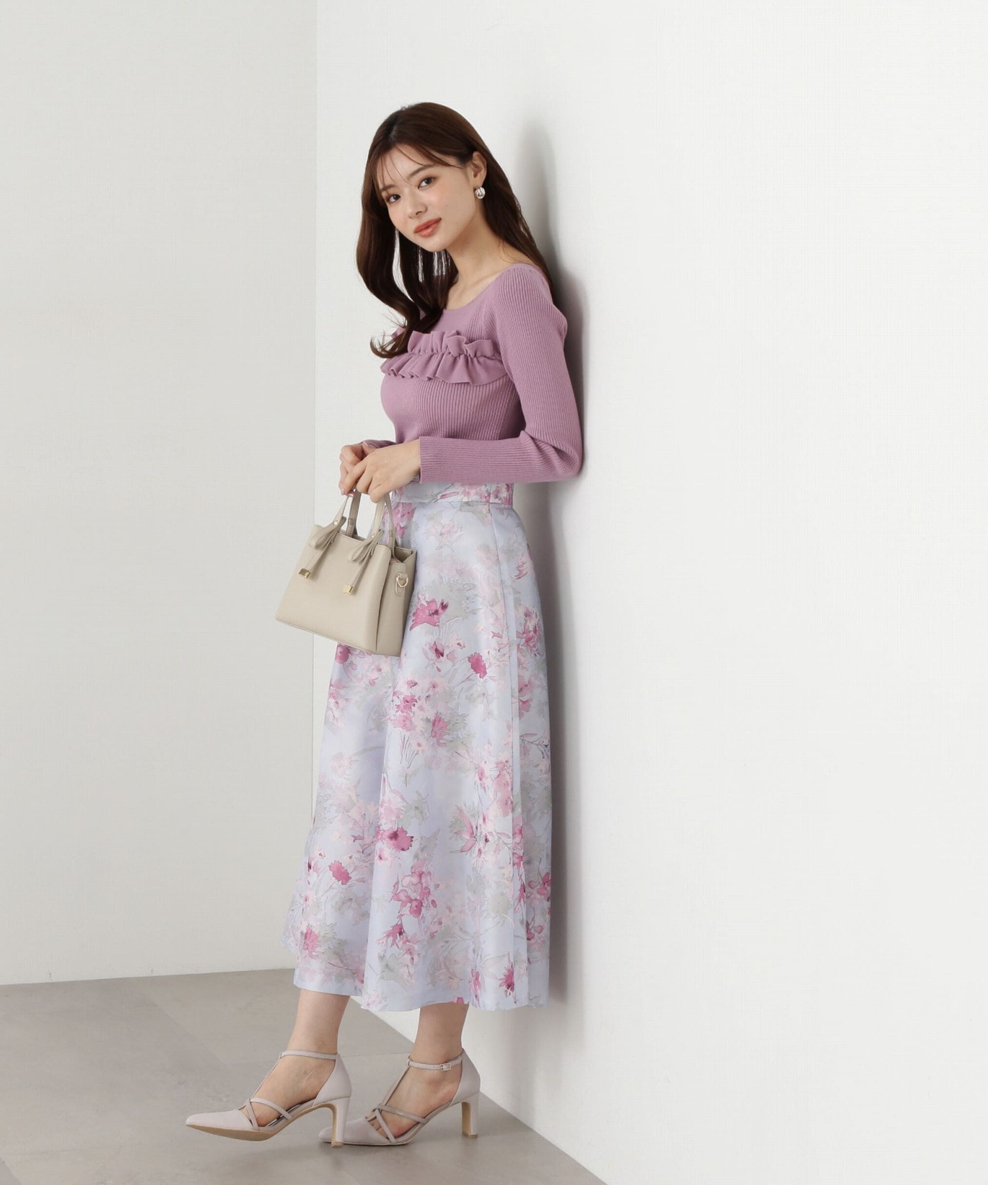 PROPORTION BODY DRESSING「オーガンシアーフラワースカート」|スカート|