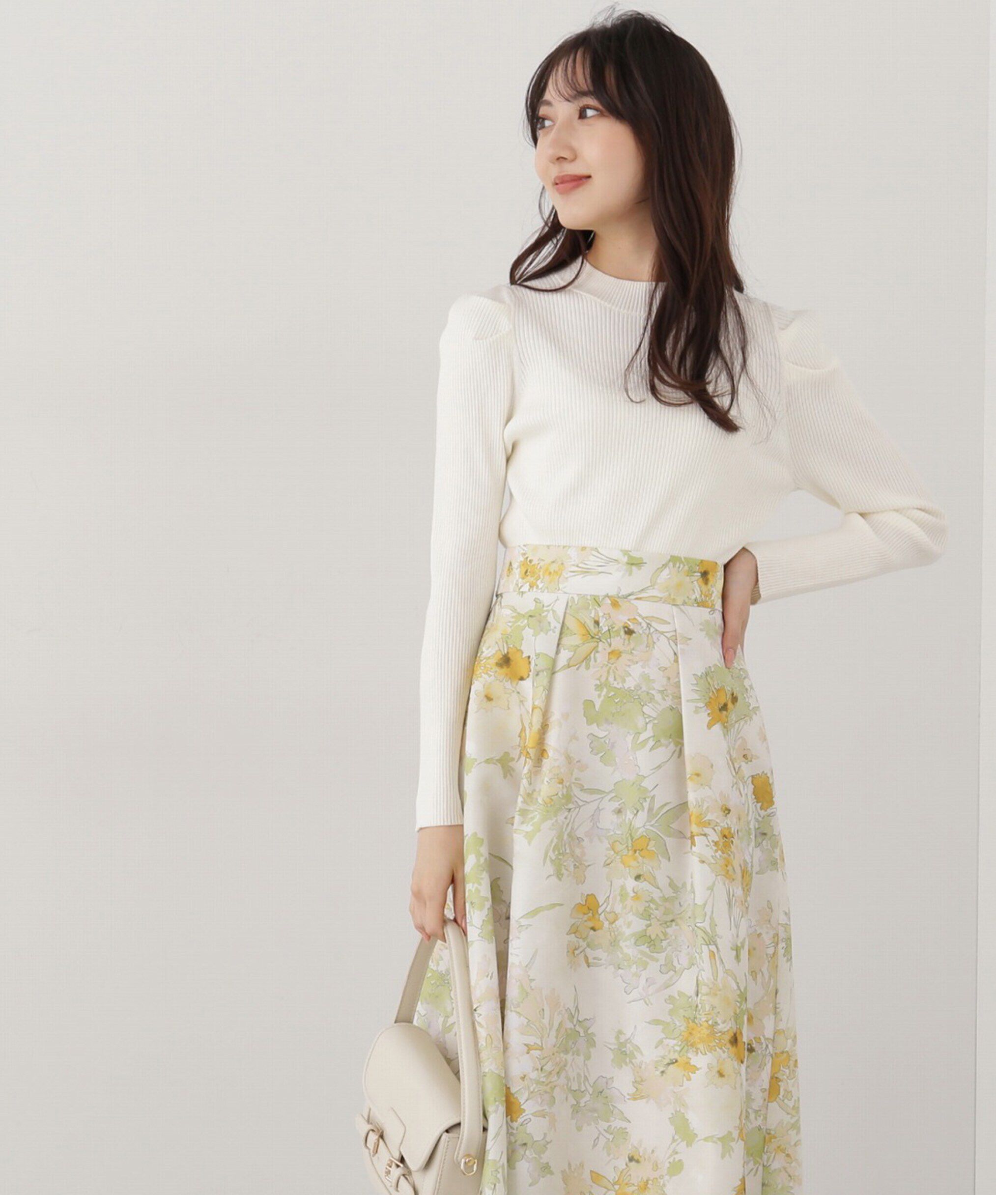 PROPORTION BODY DRESSING「パワーショルダーニット」|ニット・セーター|