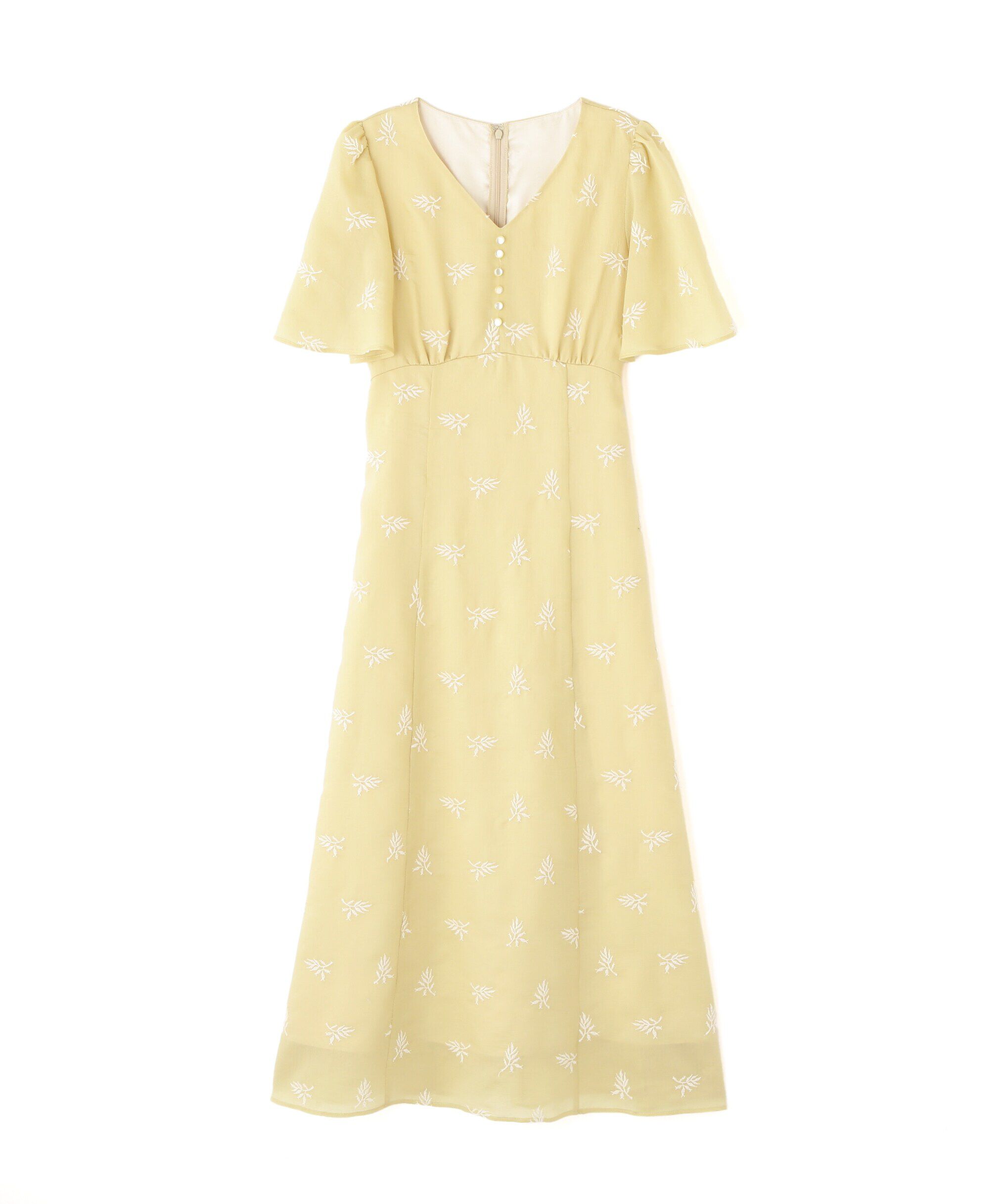 PROPORTION BODY DRESSING「花柄刺繍ワンピース」|ワンピース|