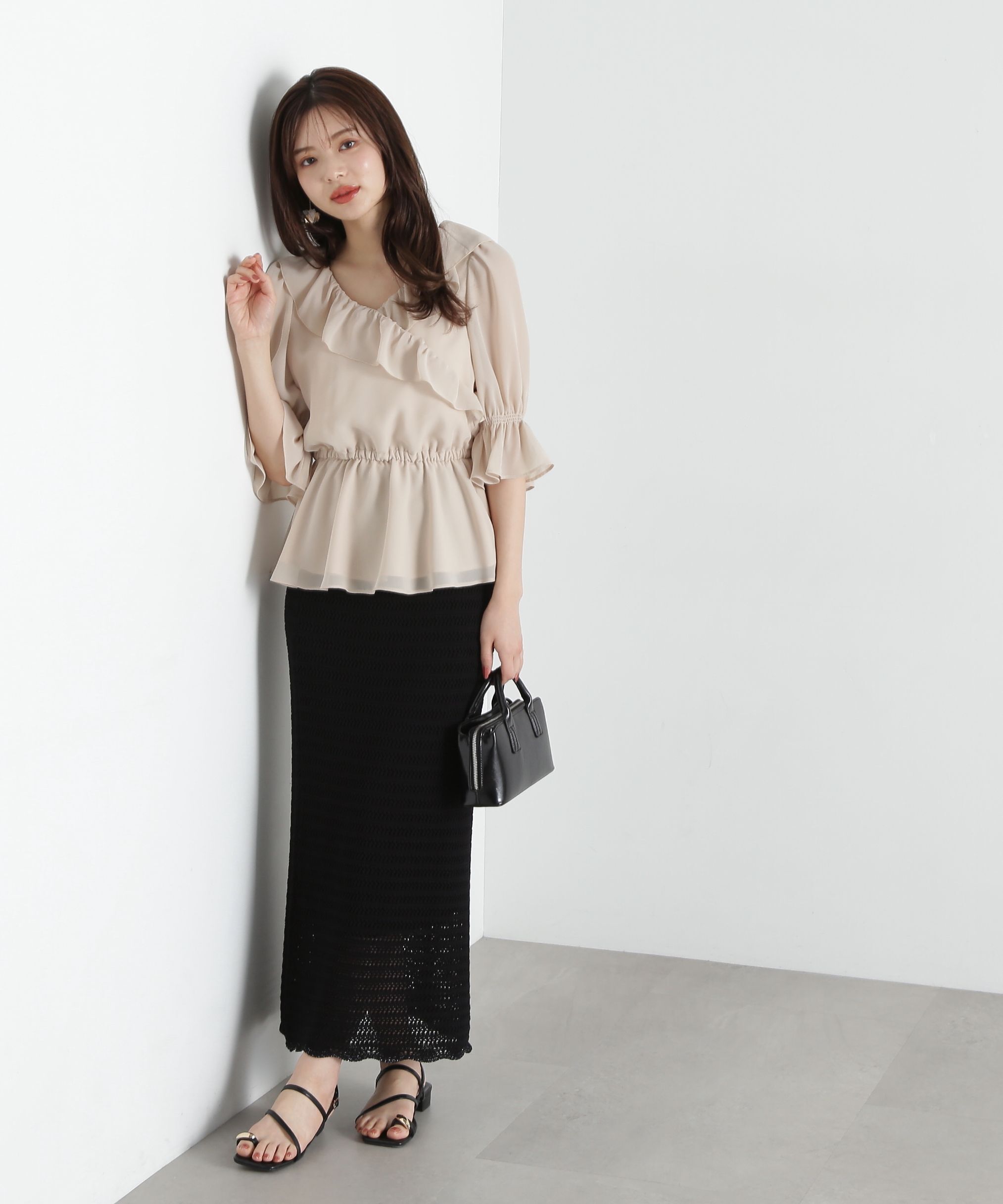 PROPORTION BODY DRESSING「クロッシェニット SET UP」|ワンピース|